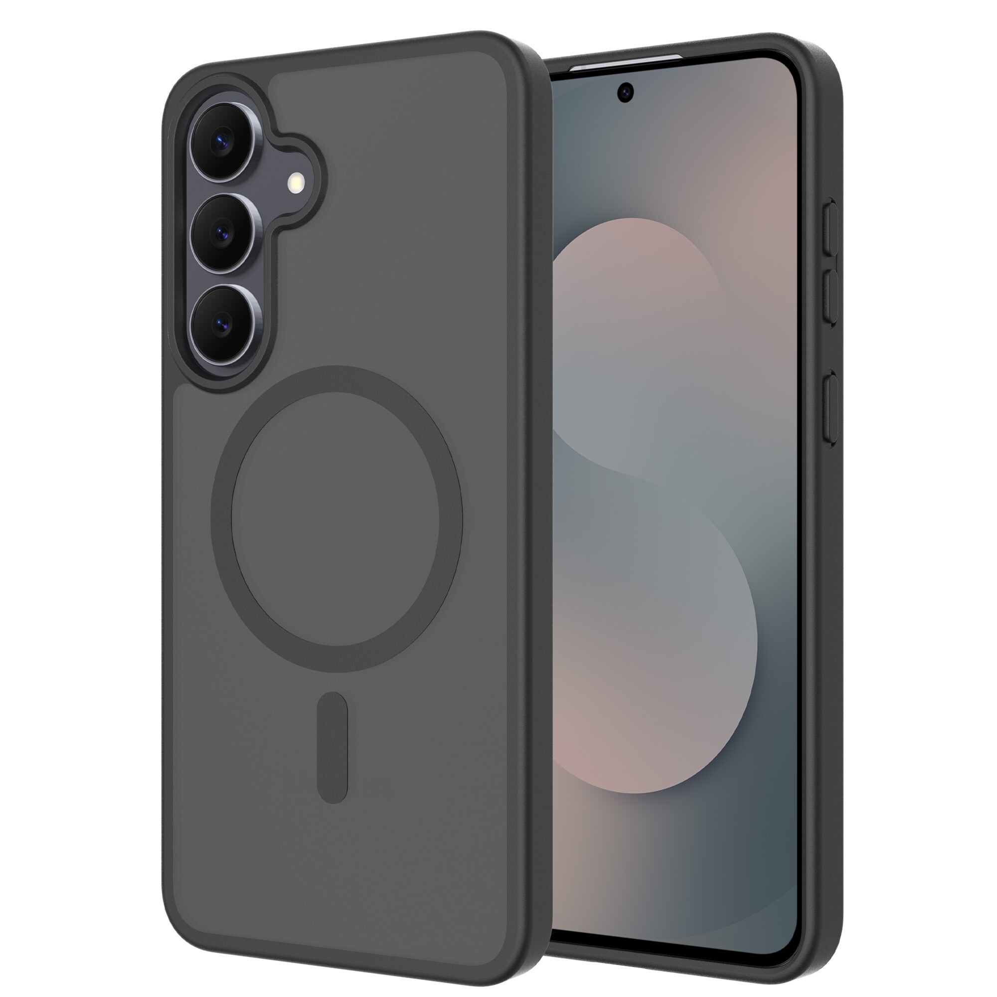 Magnetic Hybrid Skal Samsung Galaxy S25 FE Frosted Black