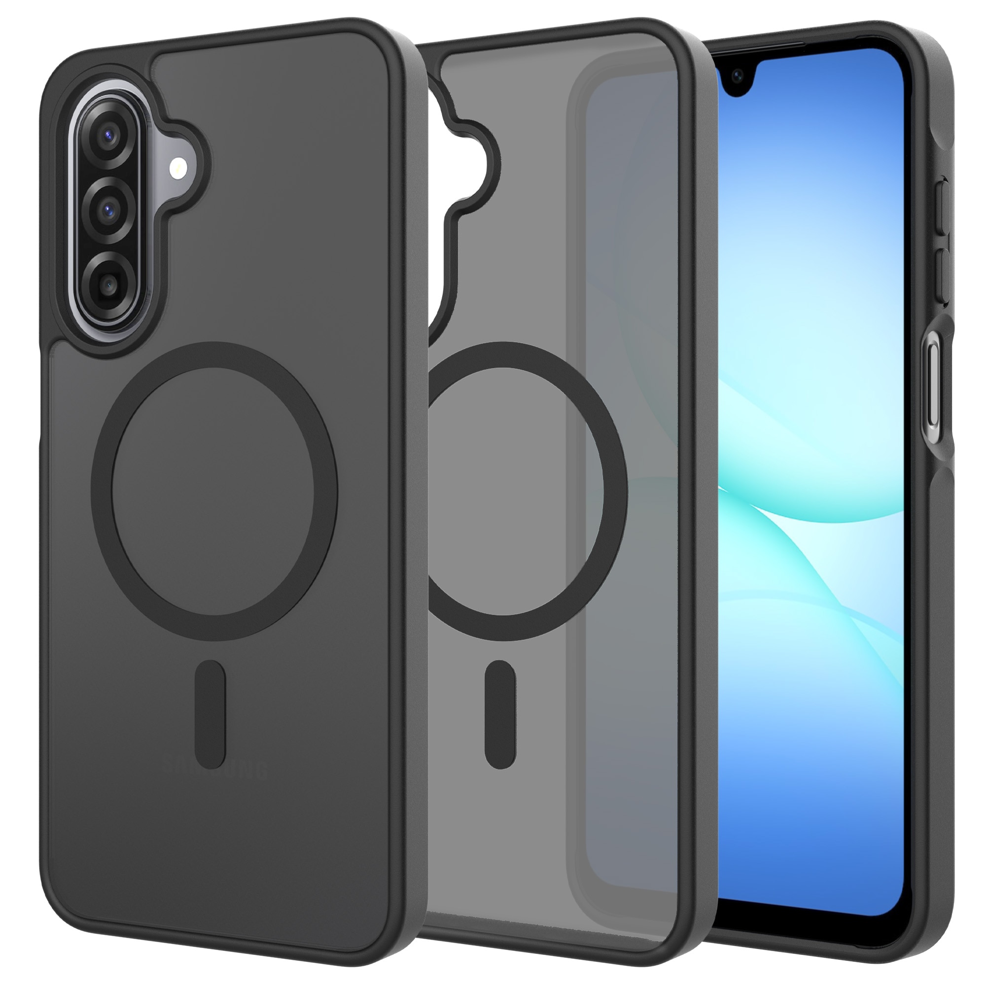 Magnetic Hybrid Skal Samsung Galaxy A17 Frosted Black