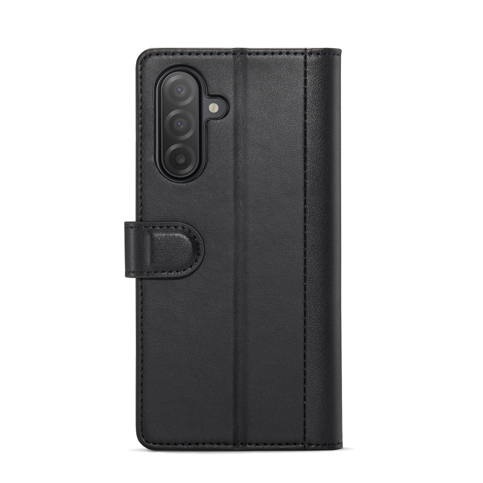 Äkta Läderfodral Samsung Galaxy A17 Svart