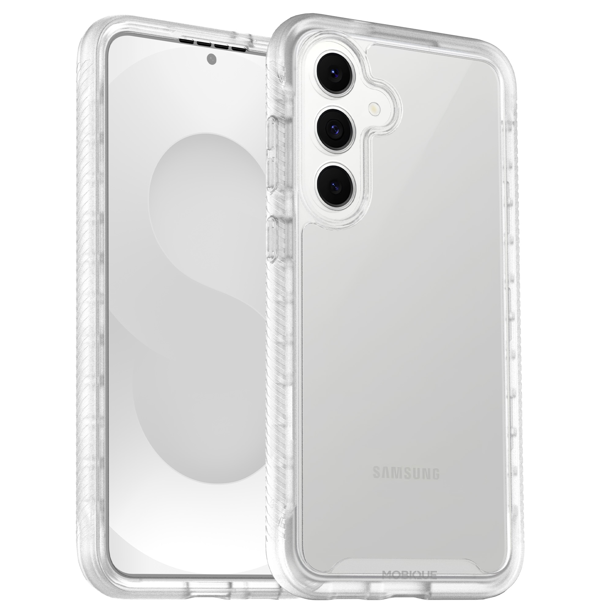 Full Protection Case Samsung Galaxy S25 FE Genomskinlig