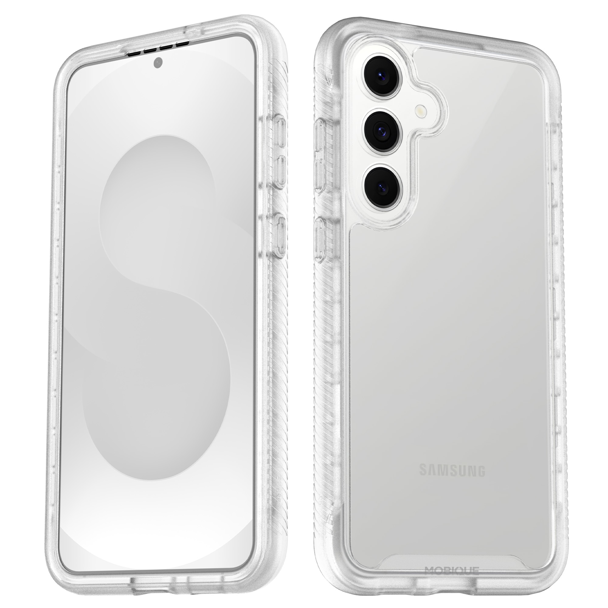 Full Protection Case Samsung Galaxy S25 FE Genomskinlig