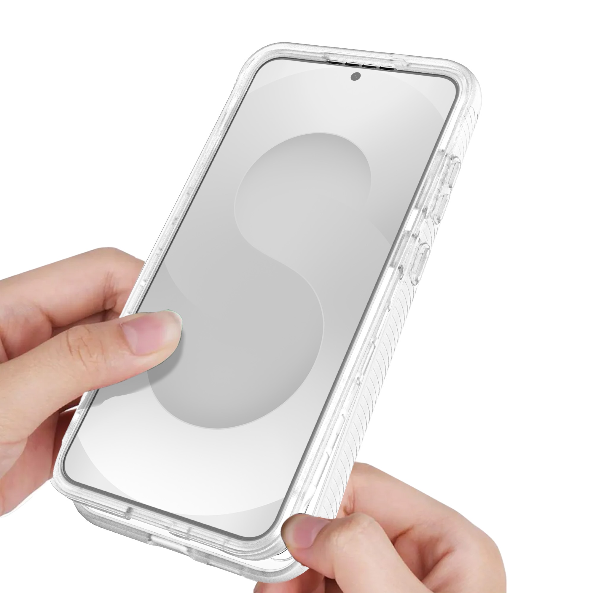 Full Protection Case Samsung Galaxy S25 FE Genomskinlig