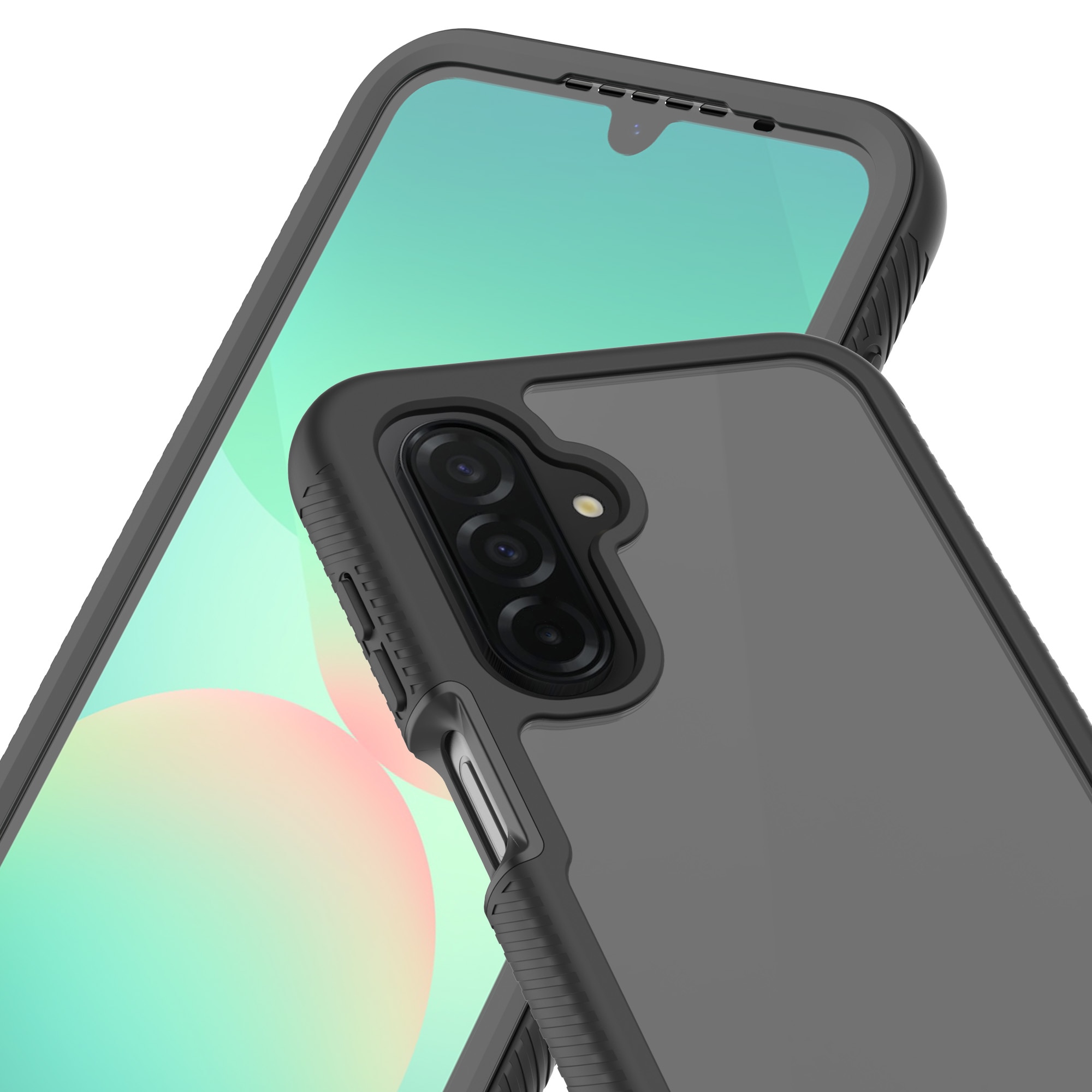 Full Protection Case Samsung Galaxy A17 Svart/transparent