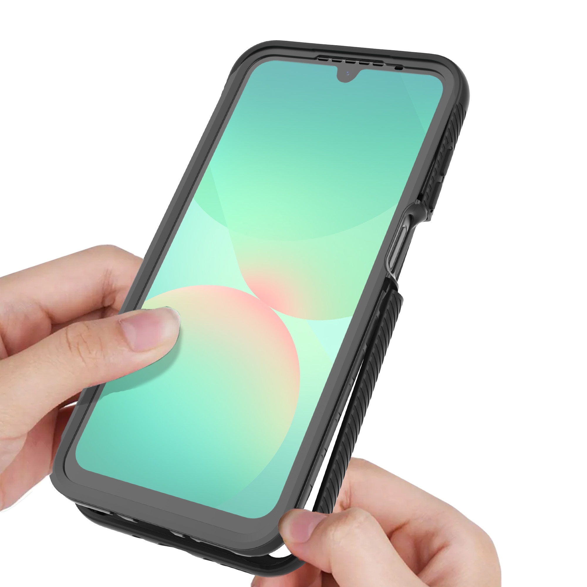 Full Protection Case Samsung Galaxy A17 Svart/transparent