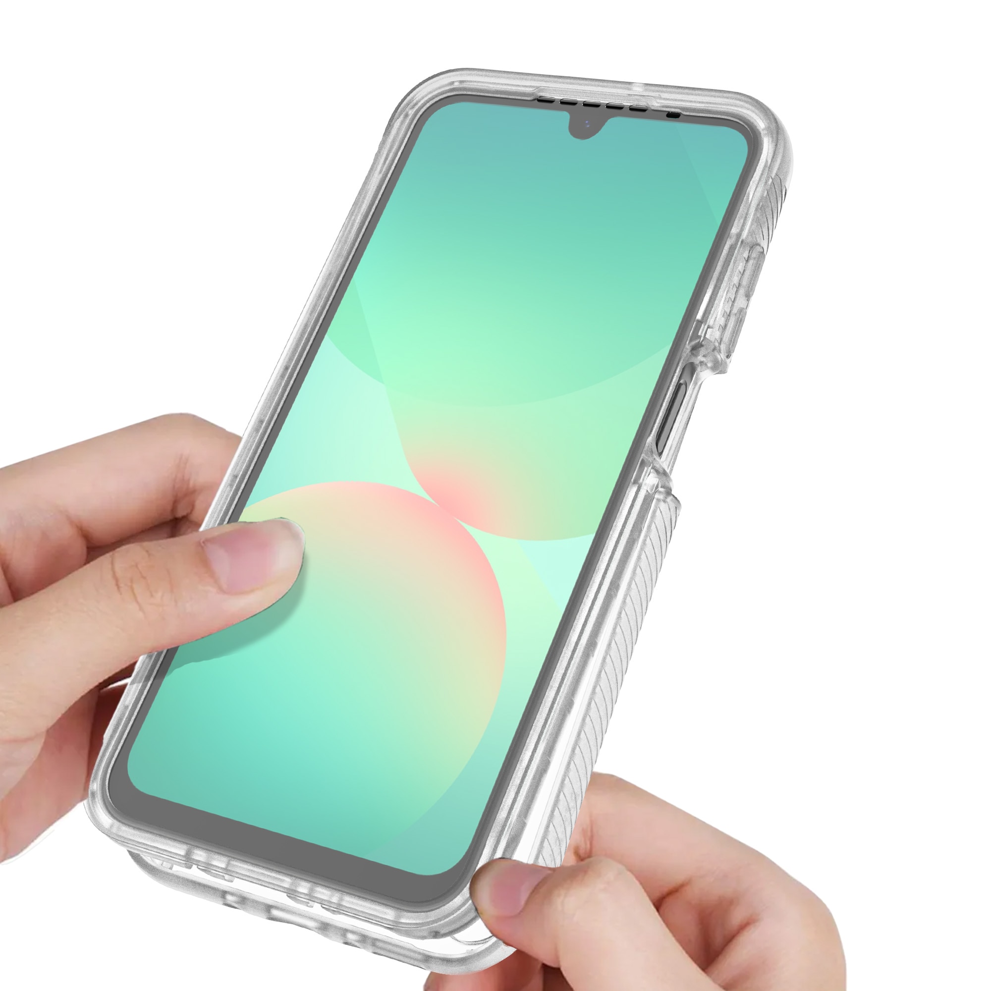 Full Protection Case Samsung Galaxy A17 Genomskinlig