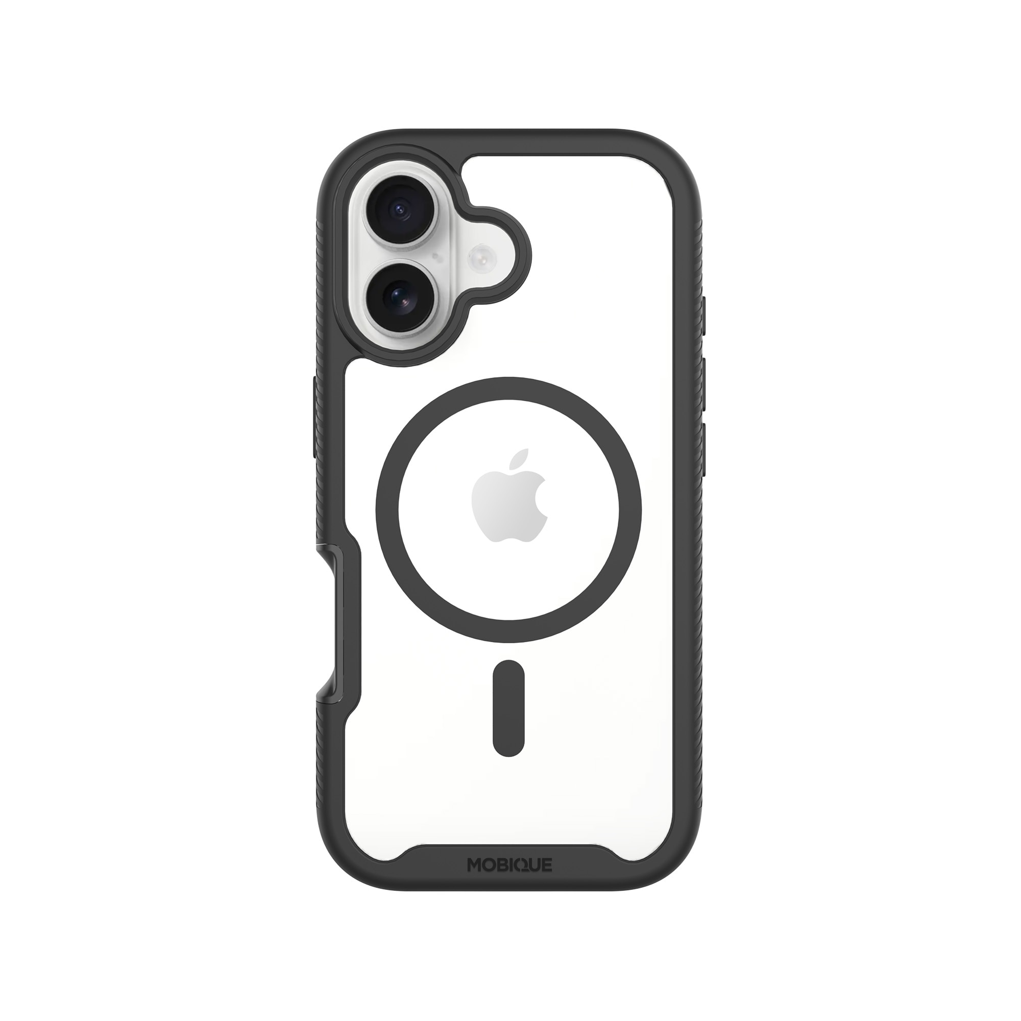 Full Protection Magnetic Case iPhone 17 Svart/transparent