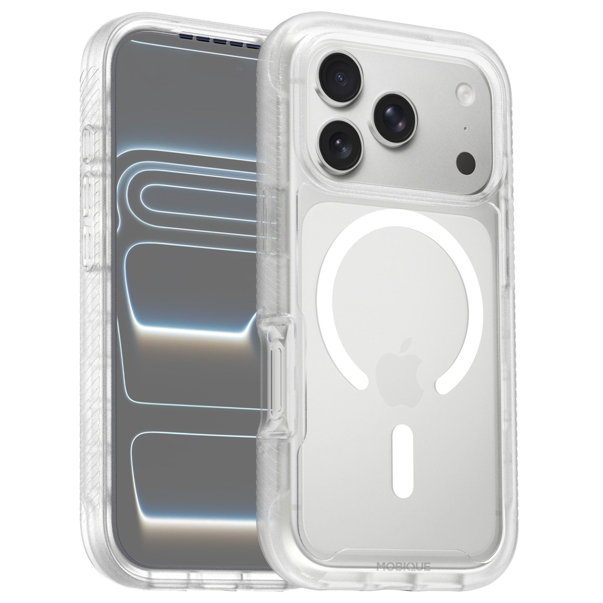 Full Protection Magnetic Case iPhone 17 Pro Genomskinlig