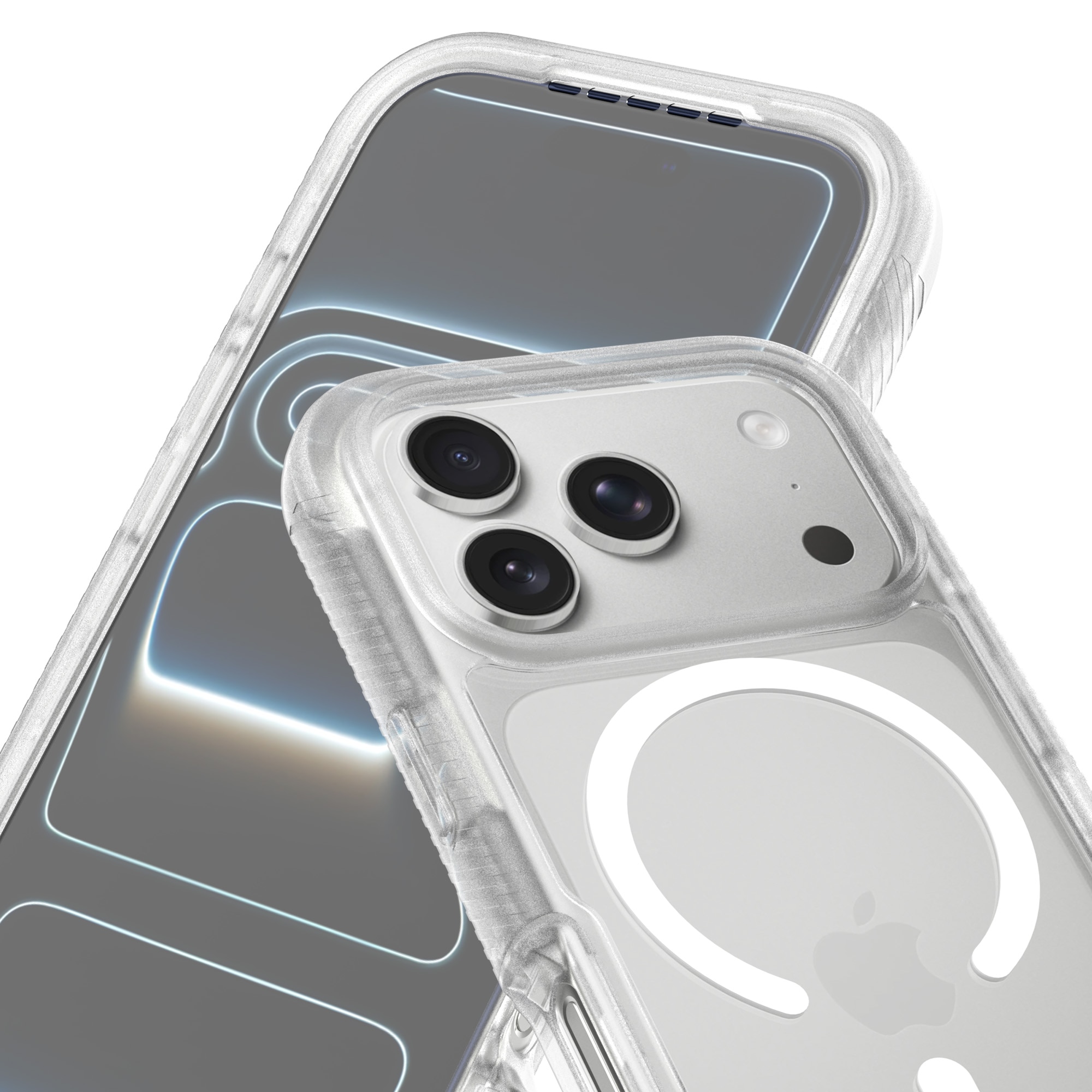 Full Protection Magnetic Case iPhone 17 Pro Genomskinlig