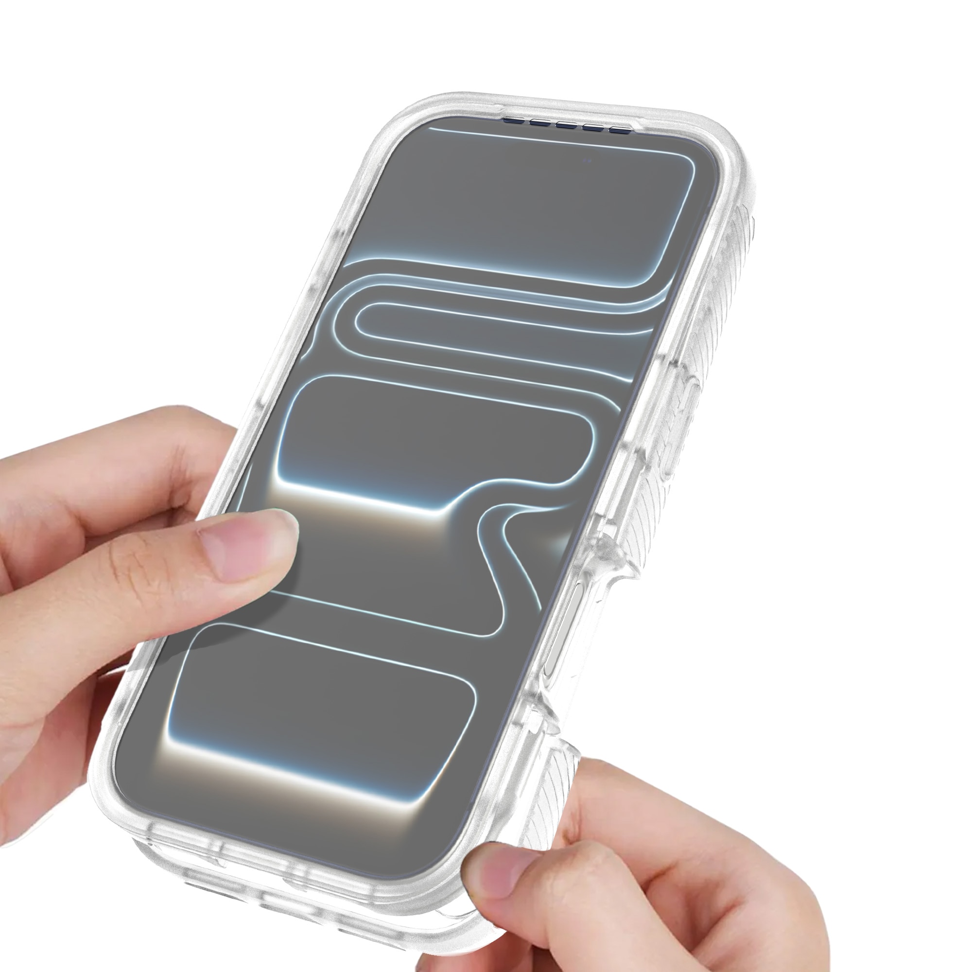 Full Protection Magnetic Case iPhone 17 Pro Genomskinlig