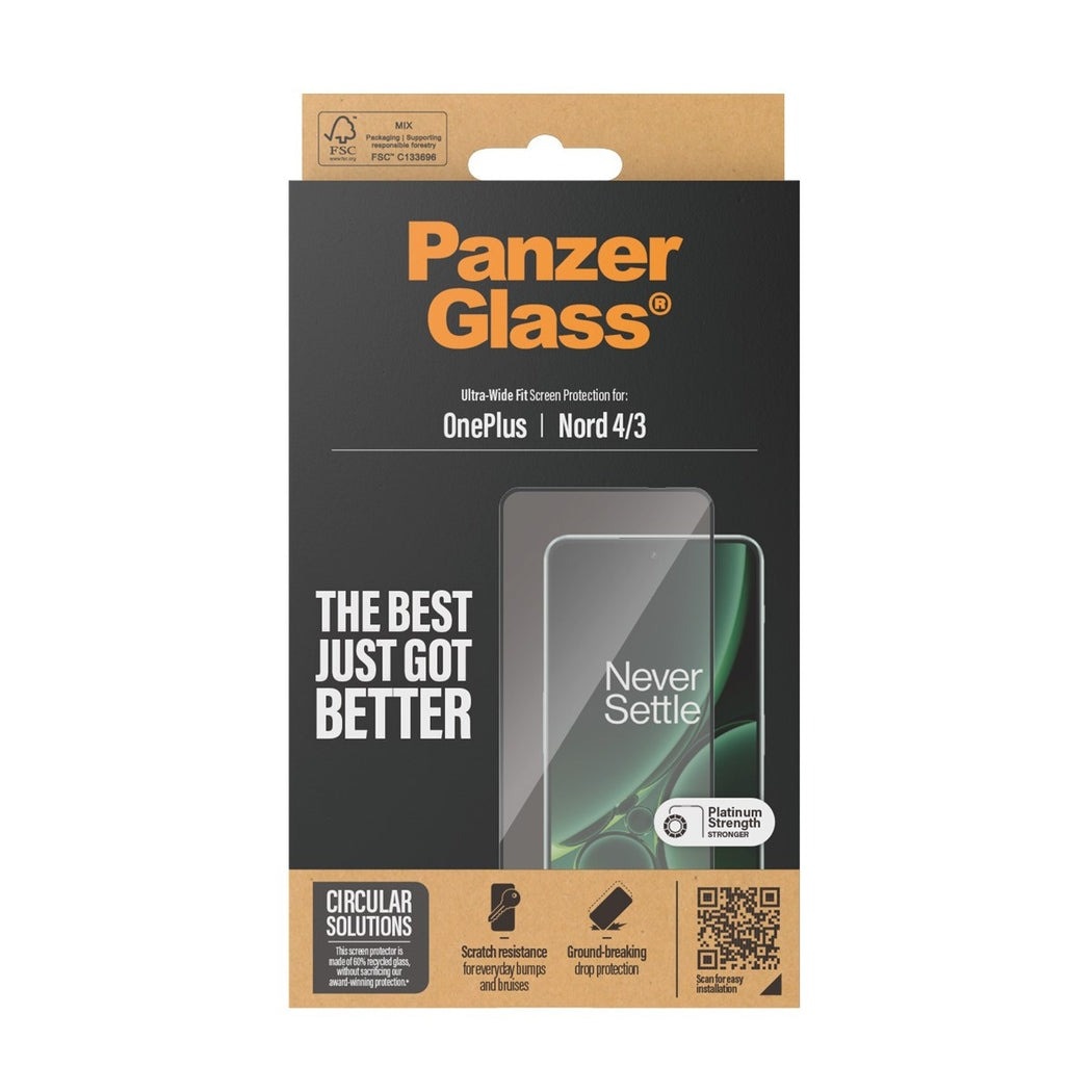  OnePlus Nord 4 Screen Protector Ultra Wide Fit