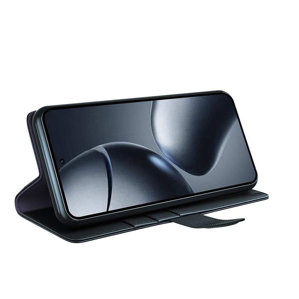 Äkta Läderfodral Xiaomi 15T Pro Svart
