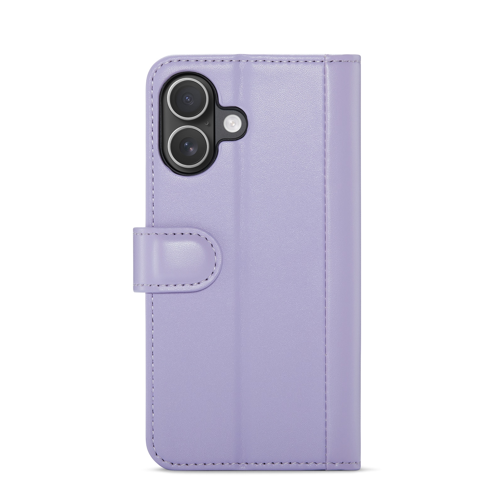 Äkta Läderfodral iPhone 17 Lila