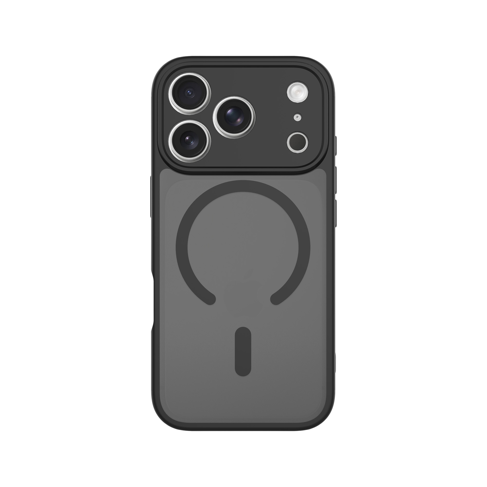 Magnetic Hybrid Skal iPhone 17 Pro Max Frosted Black