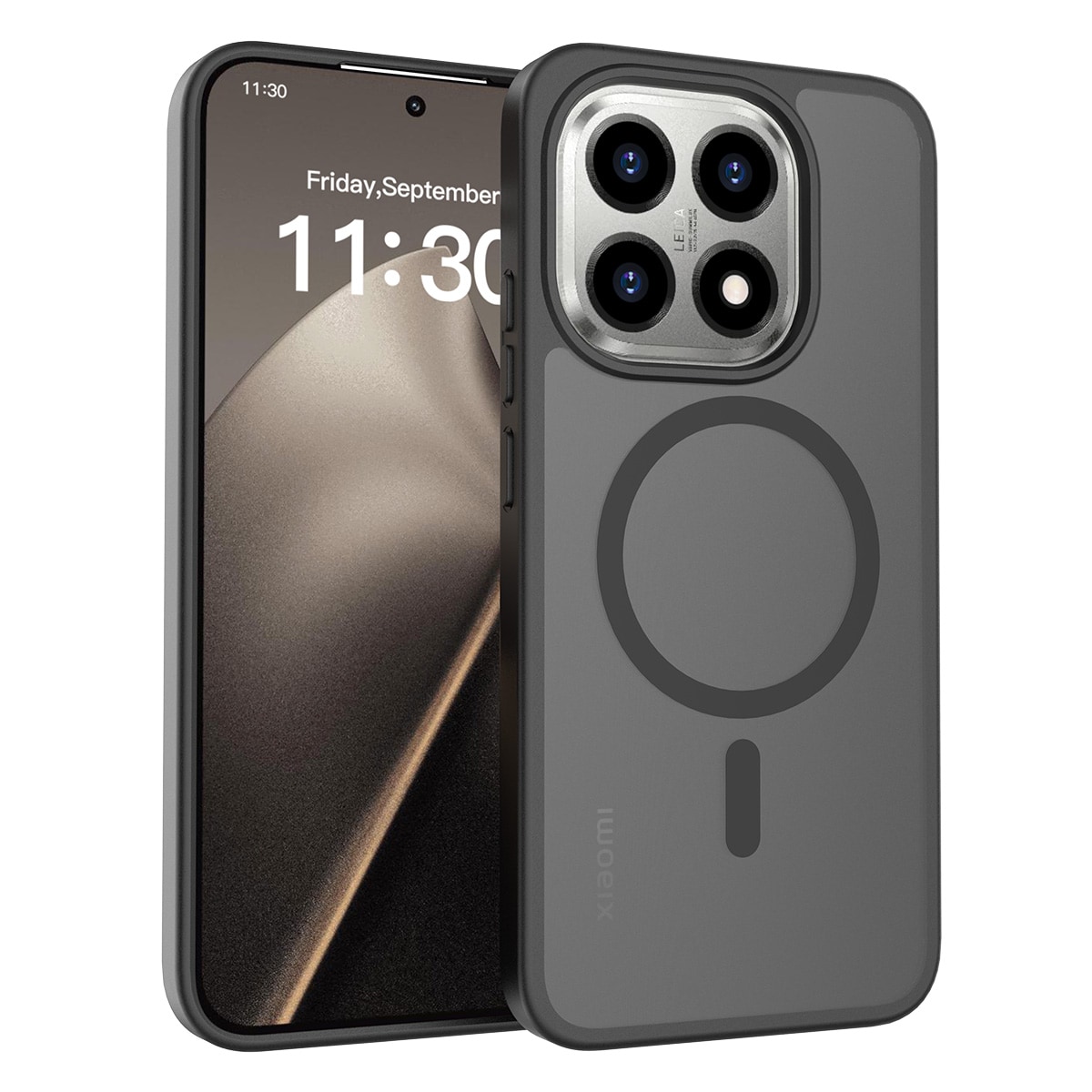 Magnetic Hybrid Skal Xiaomi 15T Frosted Black