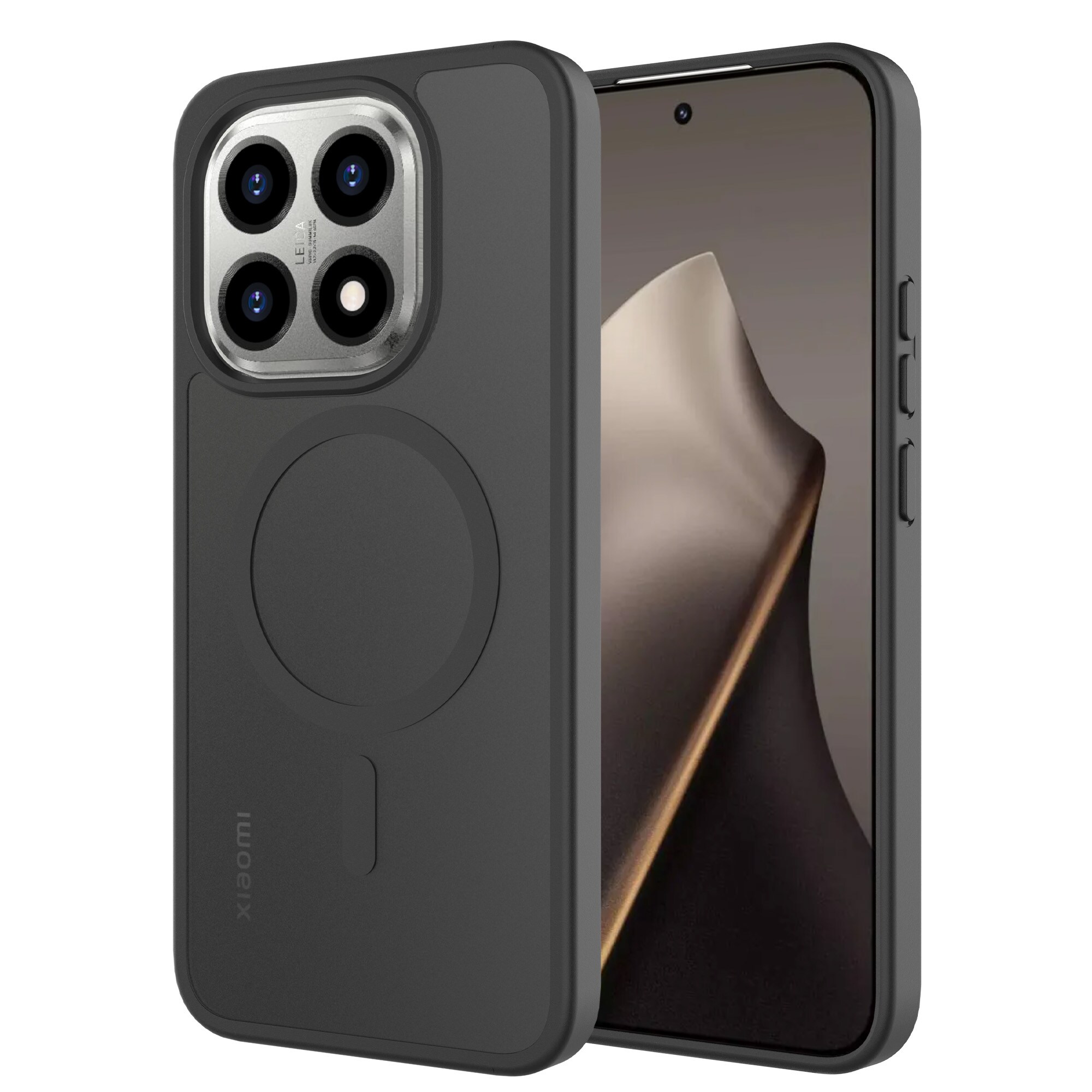 Magnetic Hybrid Skal Xiaomi 15T Frosted Black