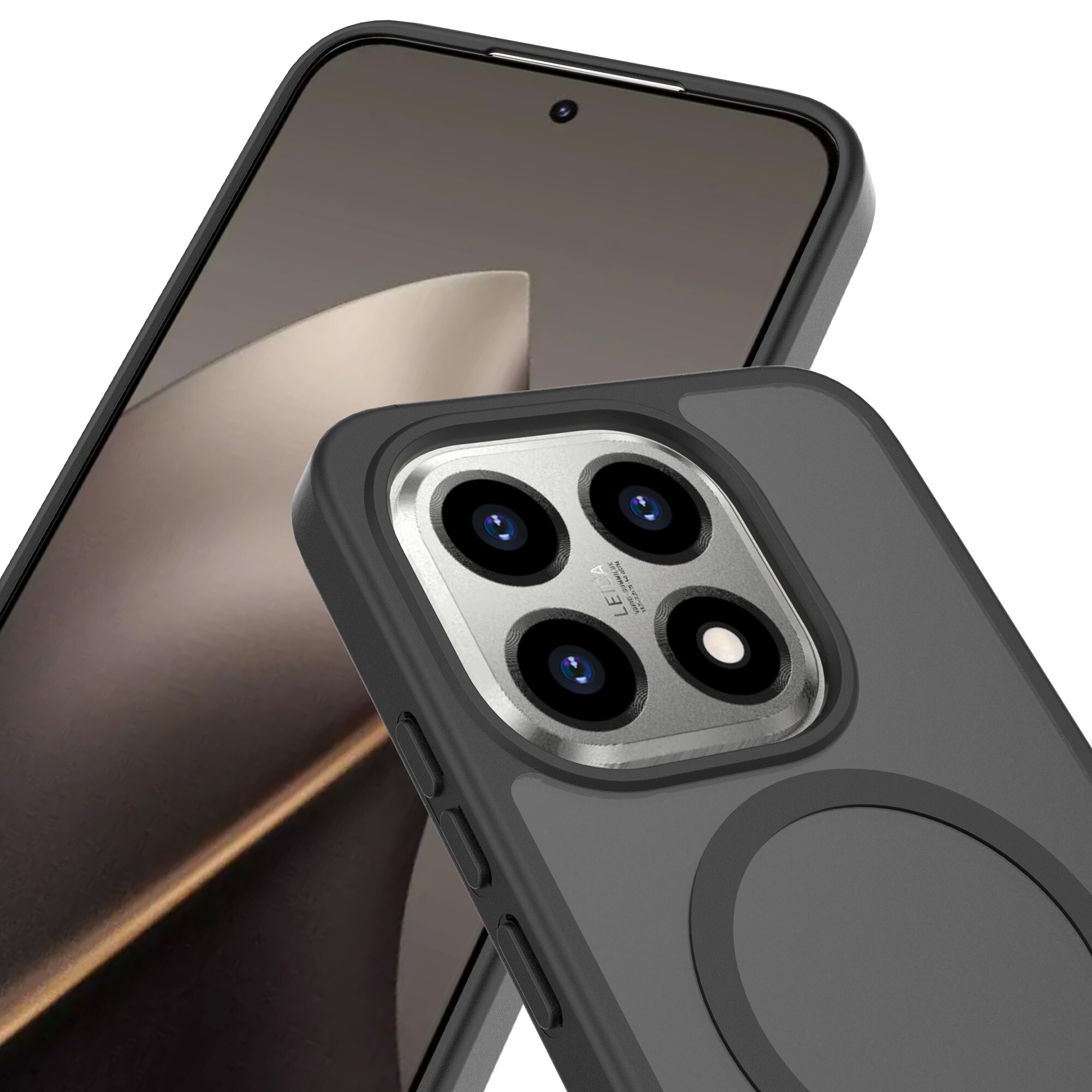 Magnetic Hybrid Skal Xiaomi 15T Frosted Black