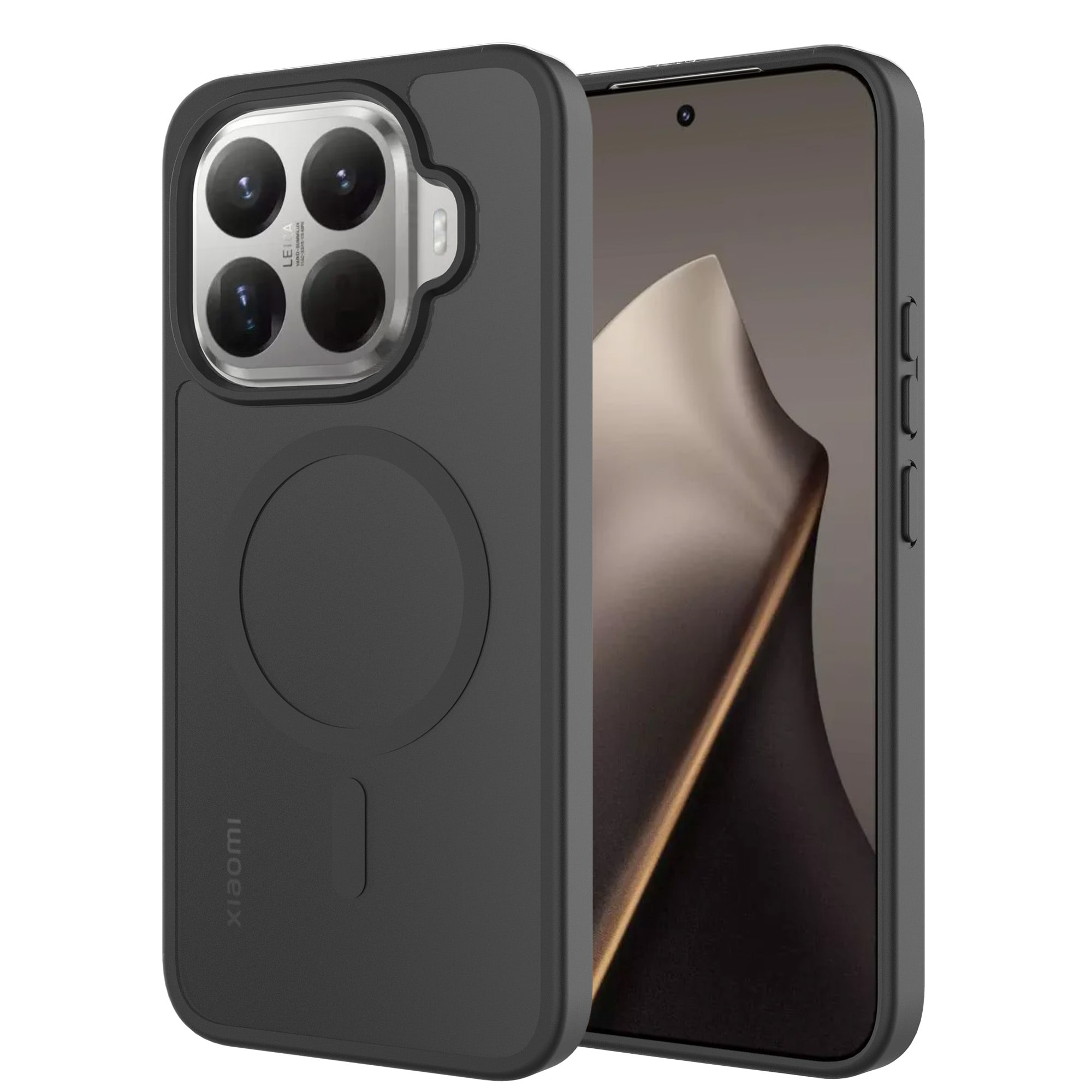 Magnetic Hybrid Skal Xiaomi 15T Pro Frosted Black