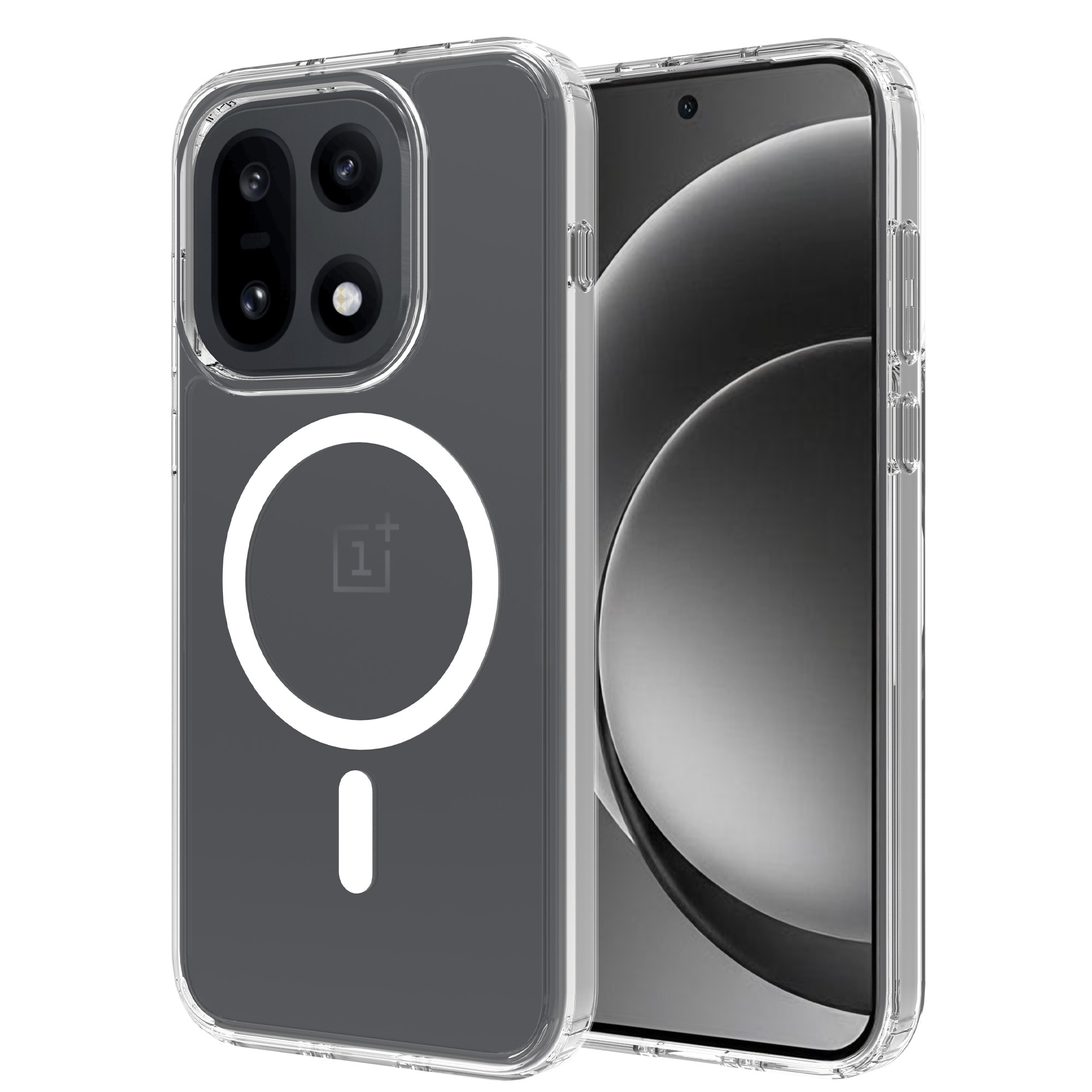 Hybridskal MagSafe  OnePlus 15 Genomskinlig