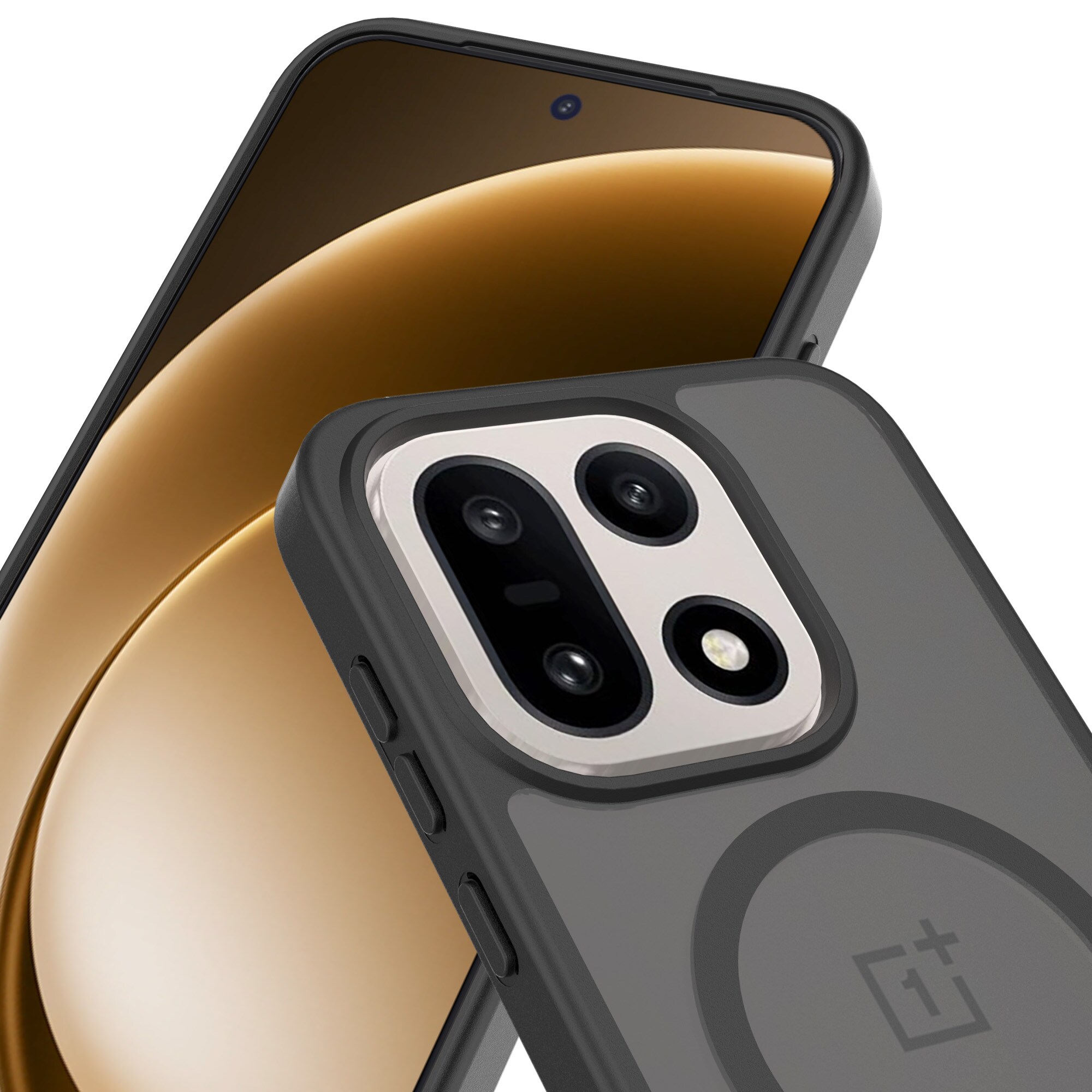 Magnetic Hybrid Skal  OnePlus 15 Frosted Black