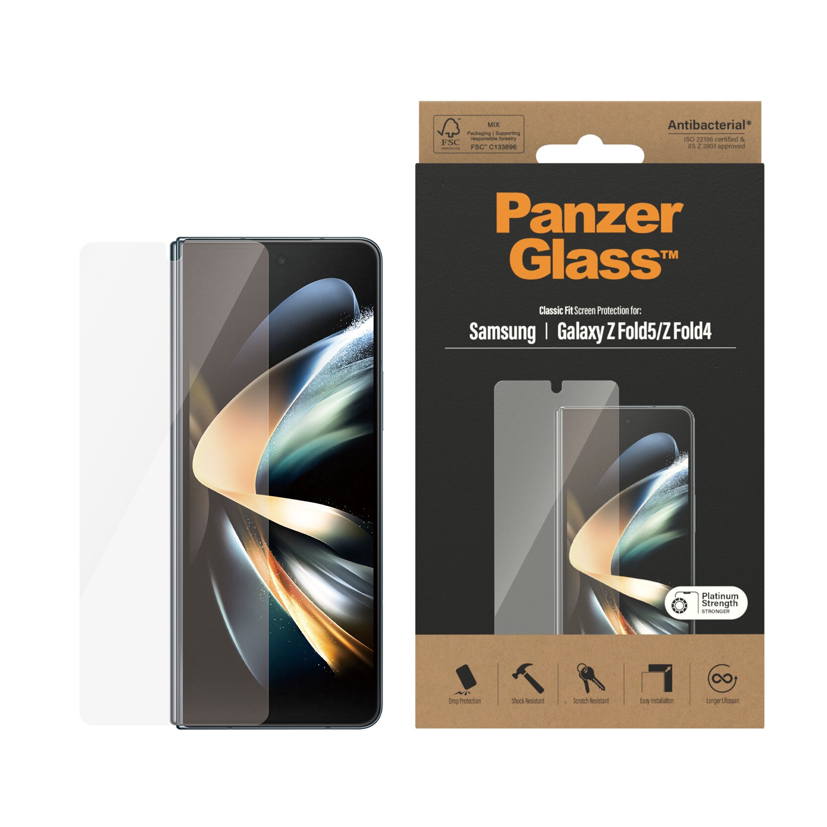 Samsung Galaxy Z Fold 4 Front Screen Protector