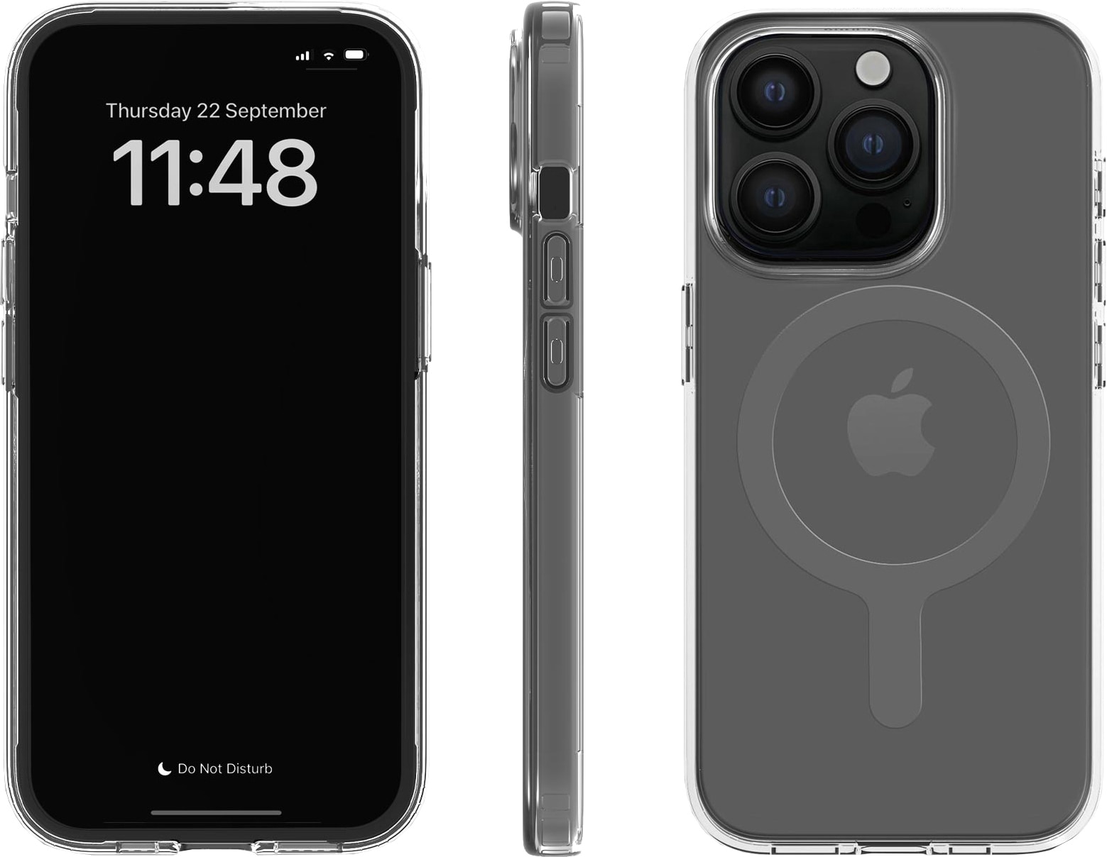Skal iPhone 15 transparent