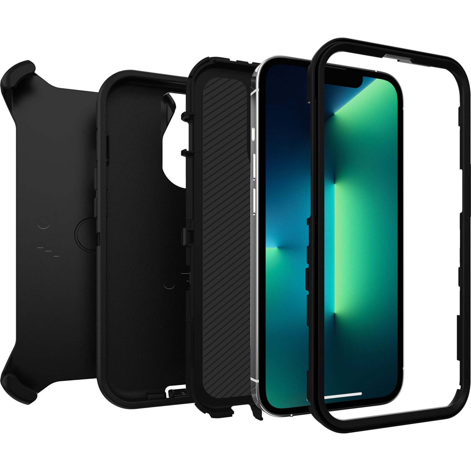 Defender Skal iPhone 13 Pro Svart