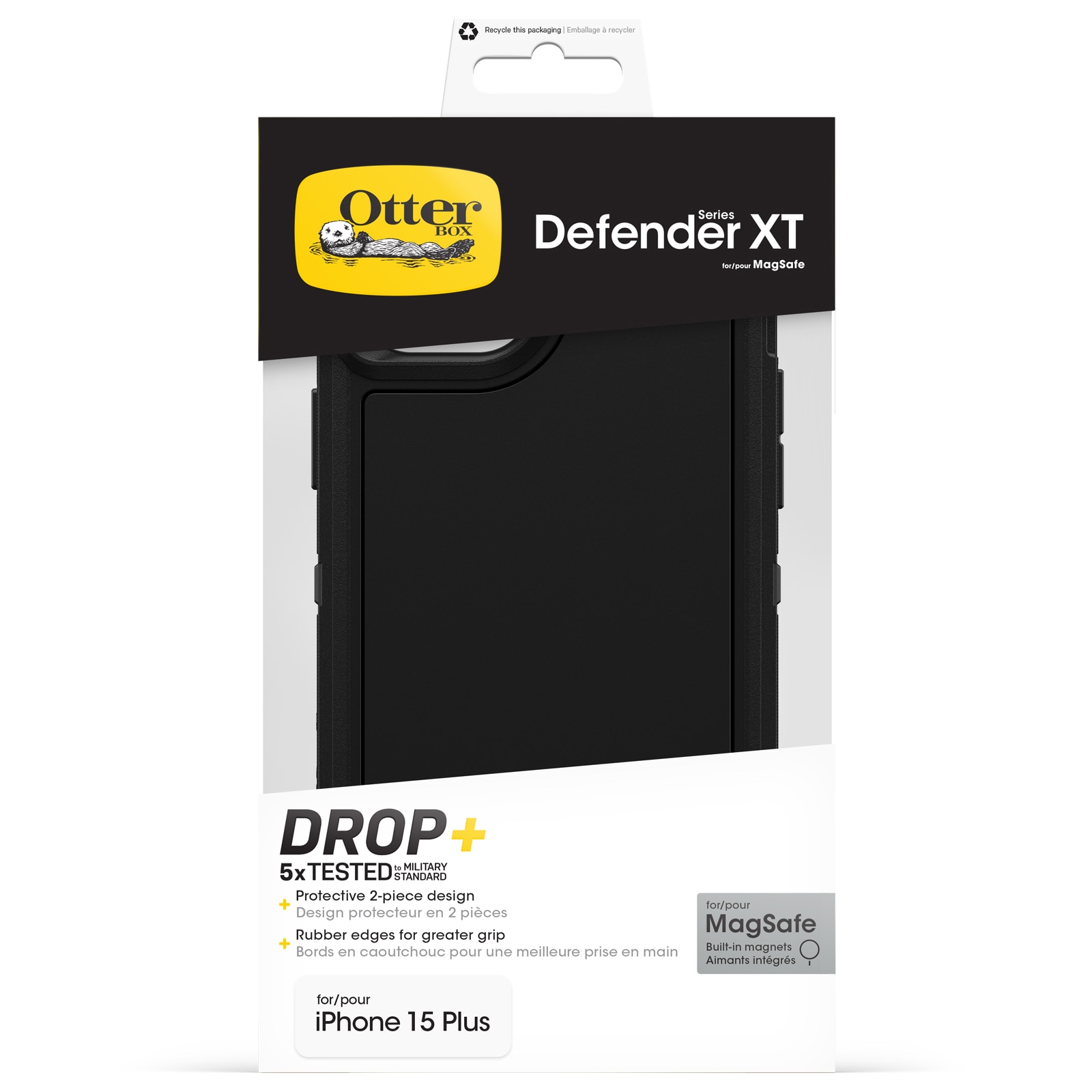 Defender XT Skal iPhone 15 Plus svart