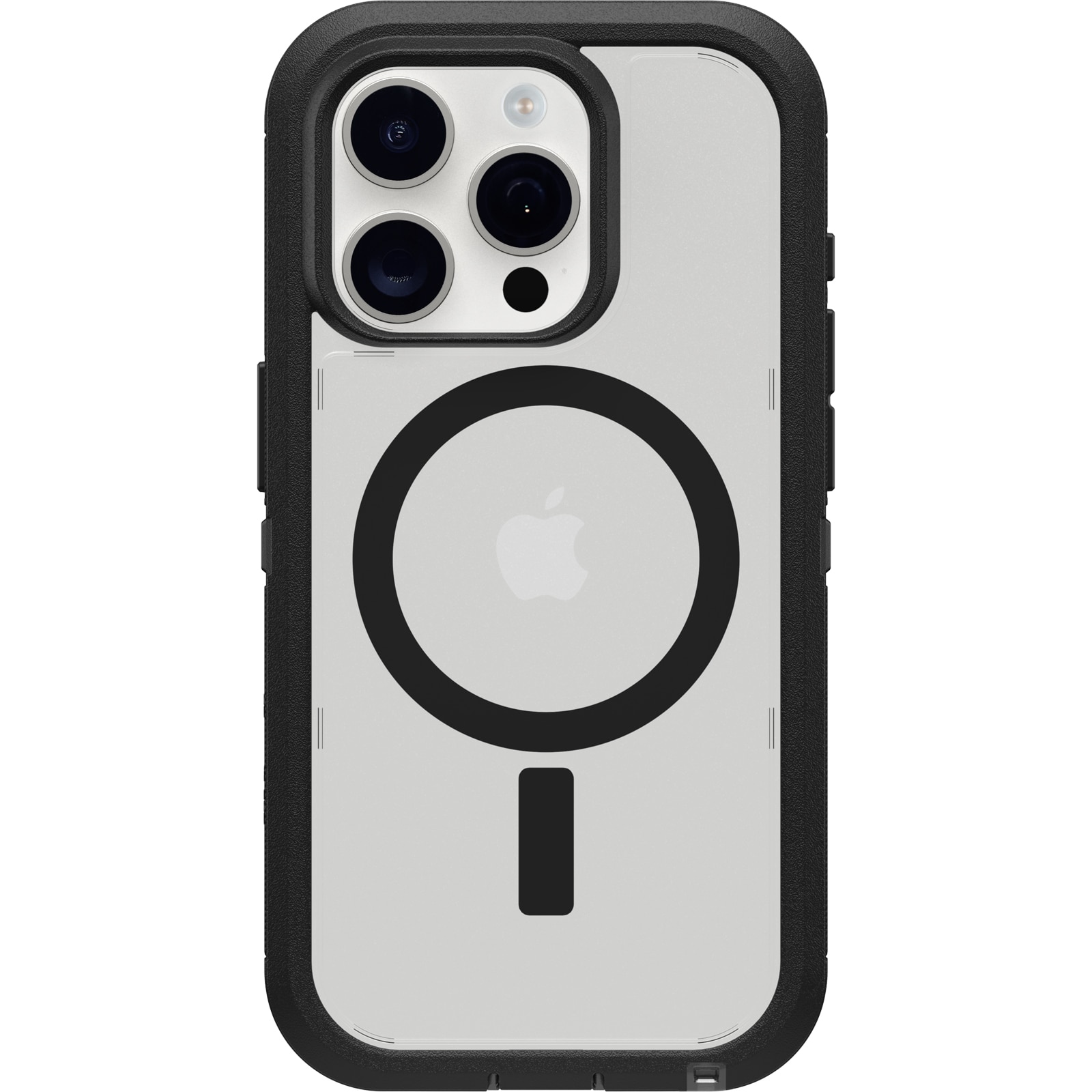 Defender XT Skal iPhone 15 Pro Clear/Black