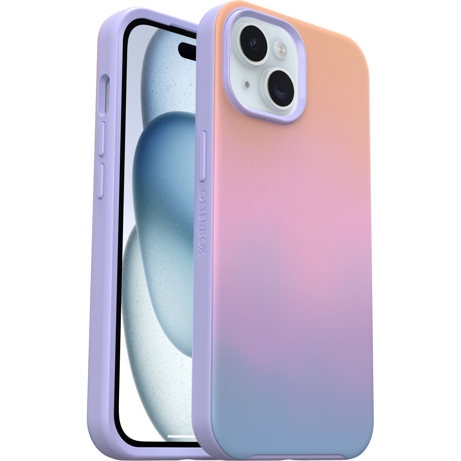 Symmetry Plus MagSafe Skal iPhone 15 Soft Sunset