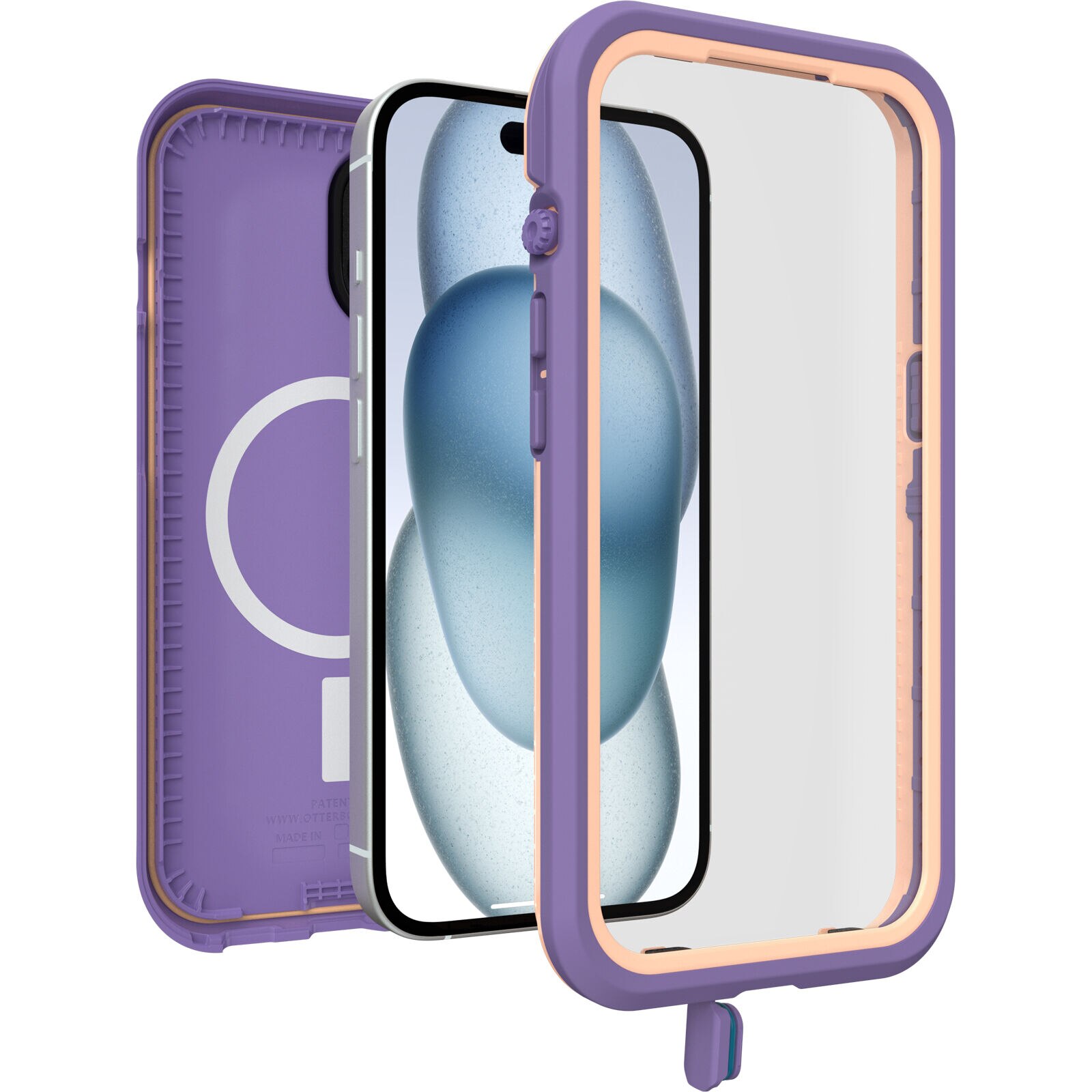 FRE MagSafe Skal iPhone 15 Lila