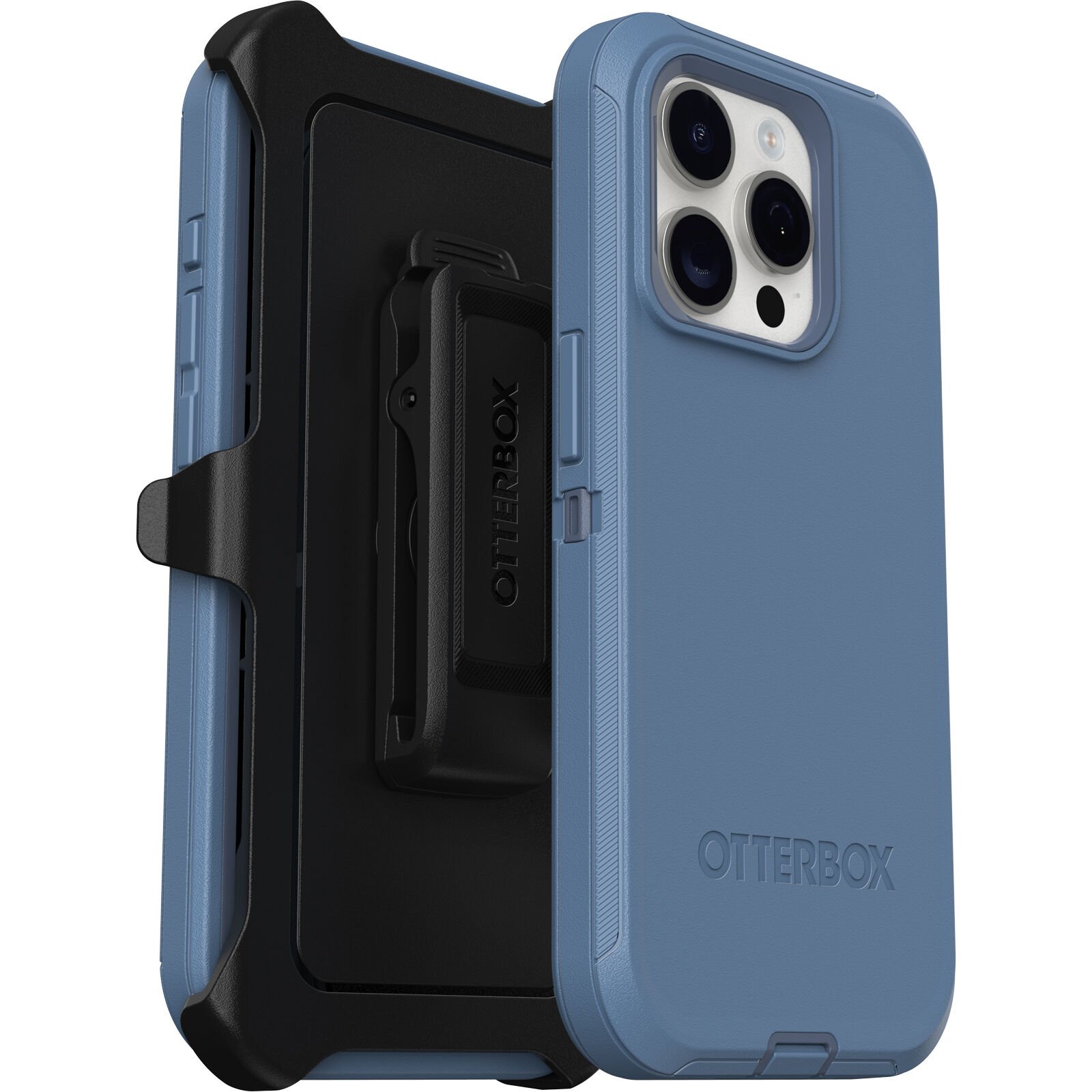 Defender Skal iPhone 15 Pro Blå