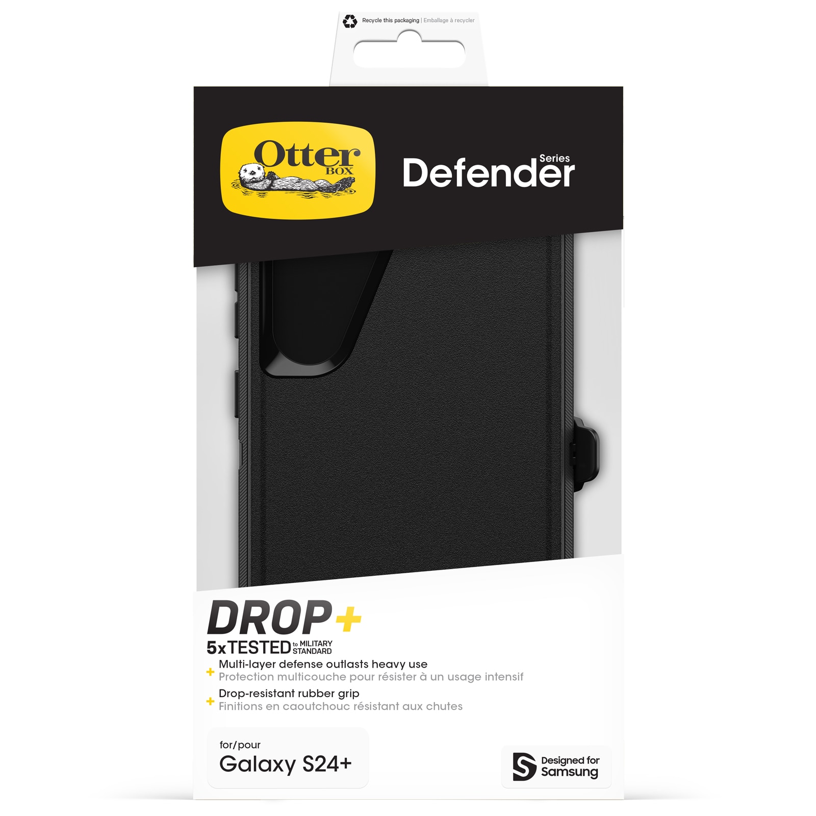 Defender Skal Samsung Galaxy S24 Plus svart