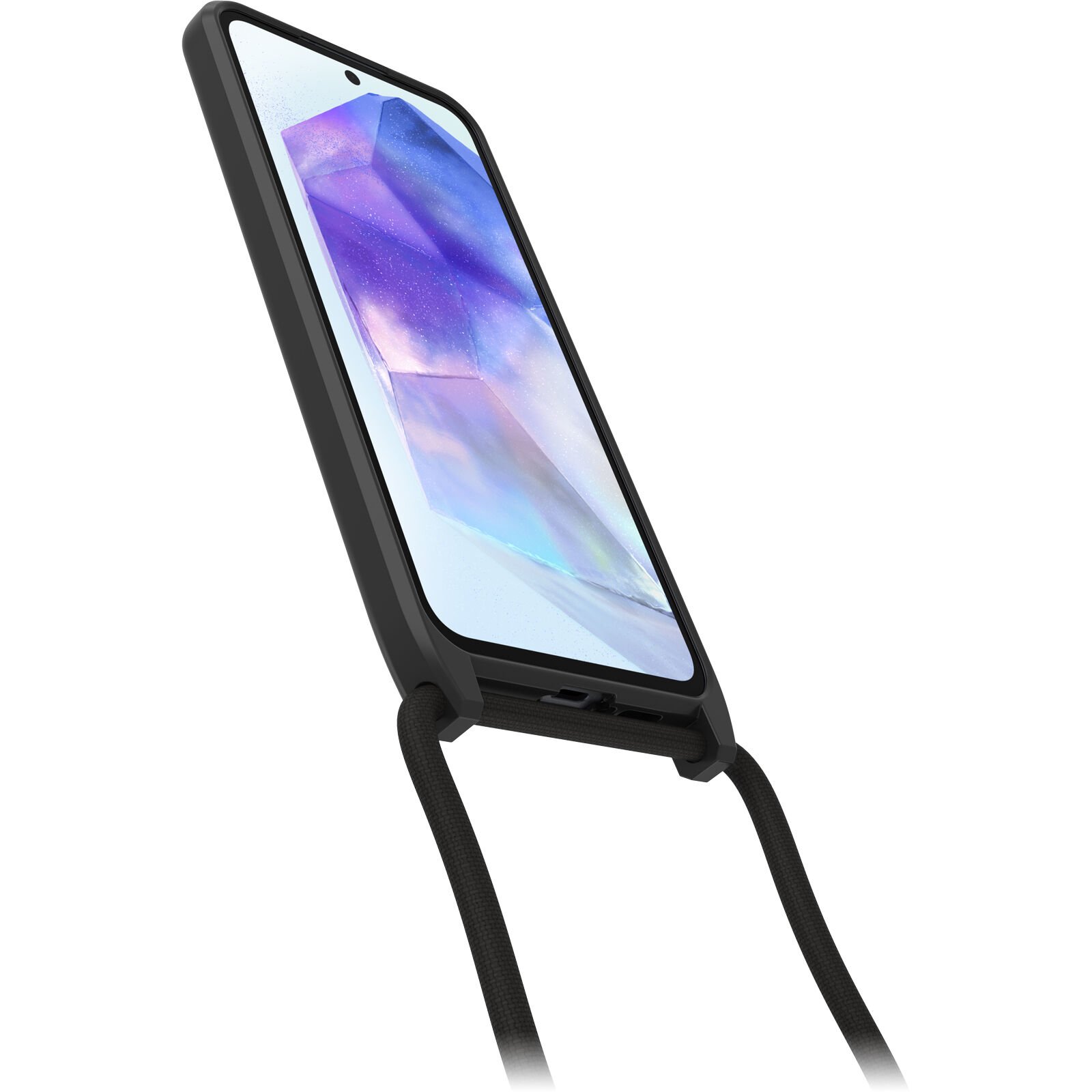 React Necklace Skal Samsung Galaxy A55 svart
