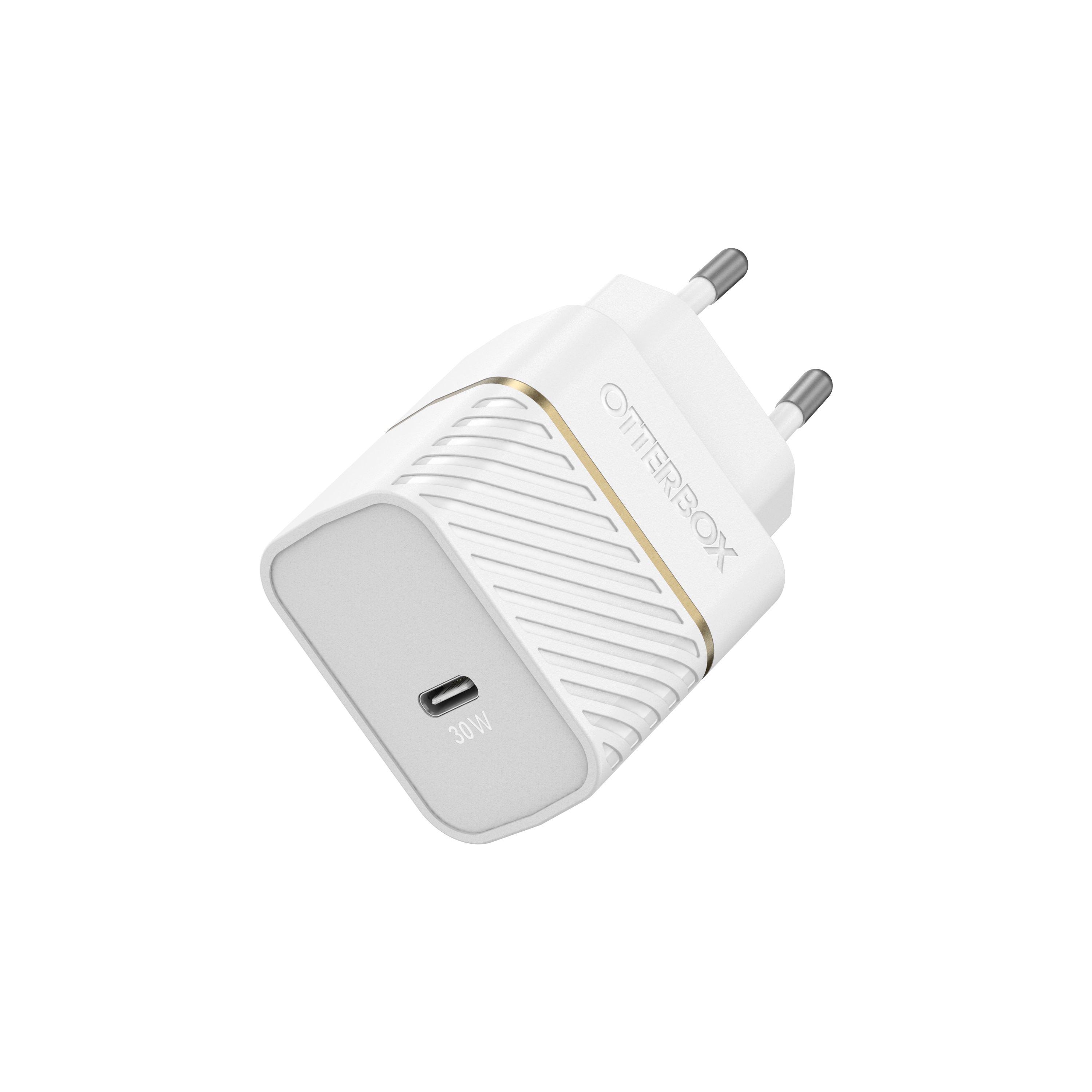 Väggladdare 30W USB-C PD White