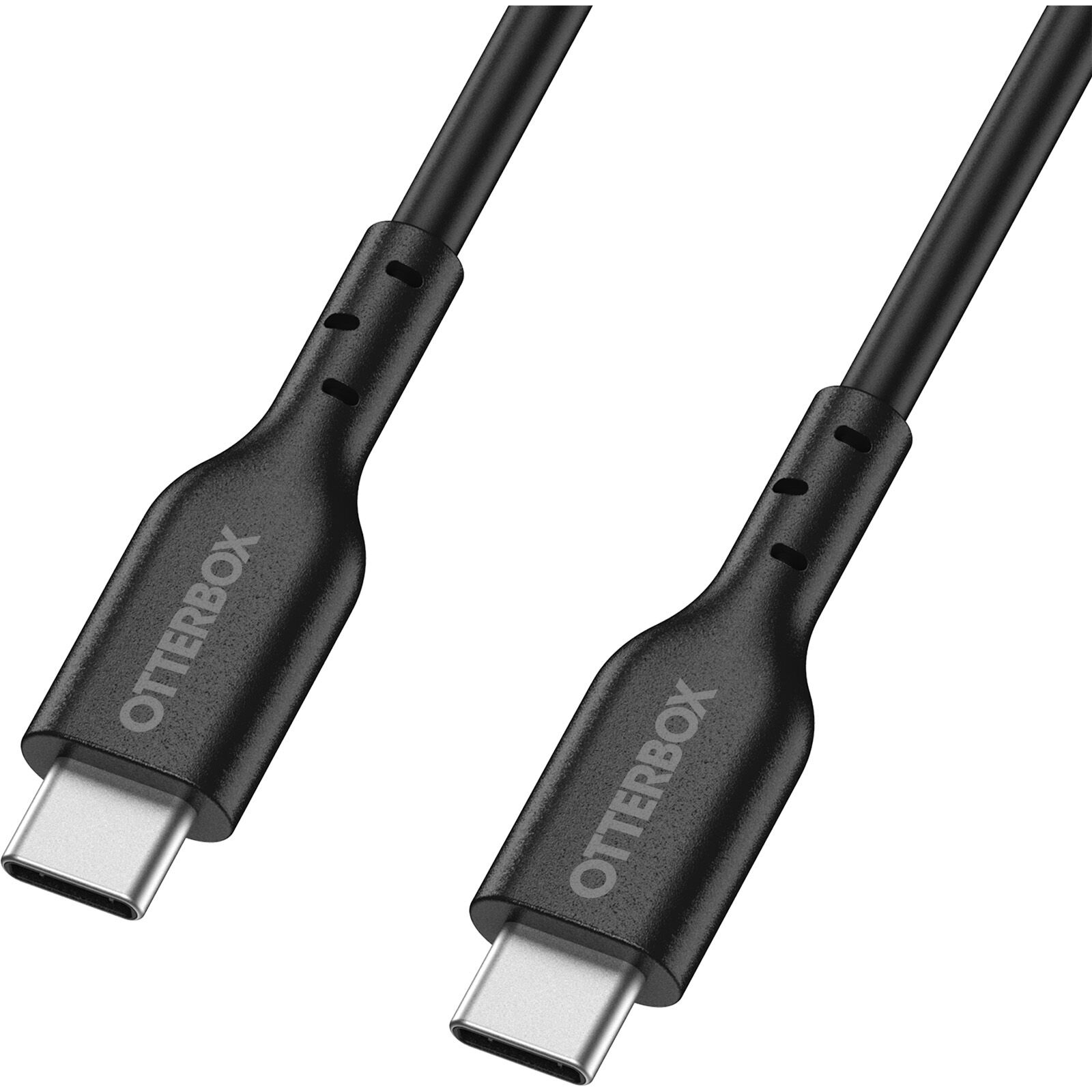 USB-C -> USB-C Laddkabel 1m Standard Fast Charge svart
