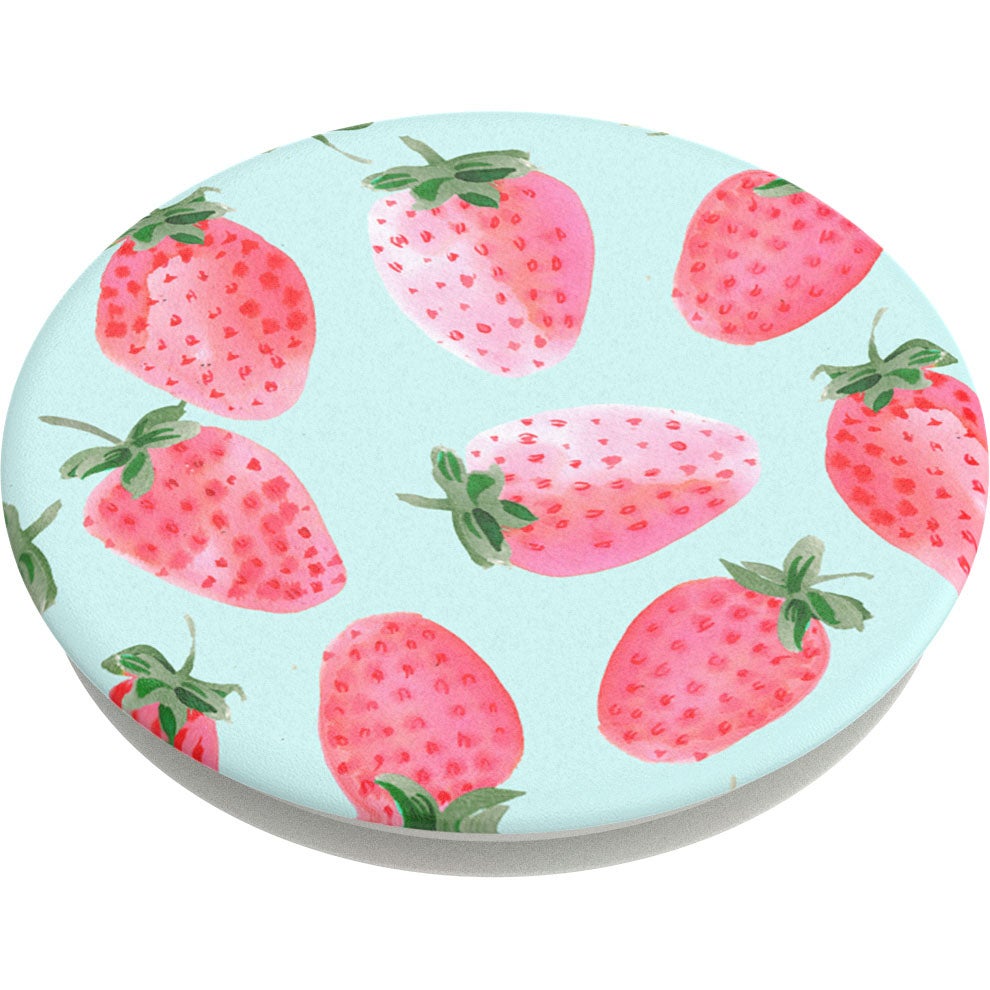 PopGrip Hållare/ställ Avtagbar Top - Strawberry Rain