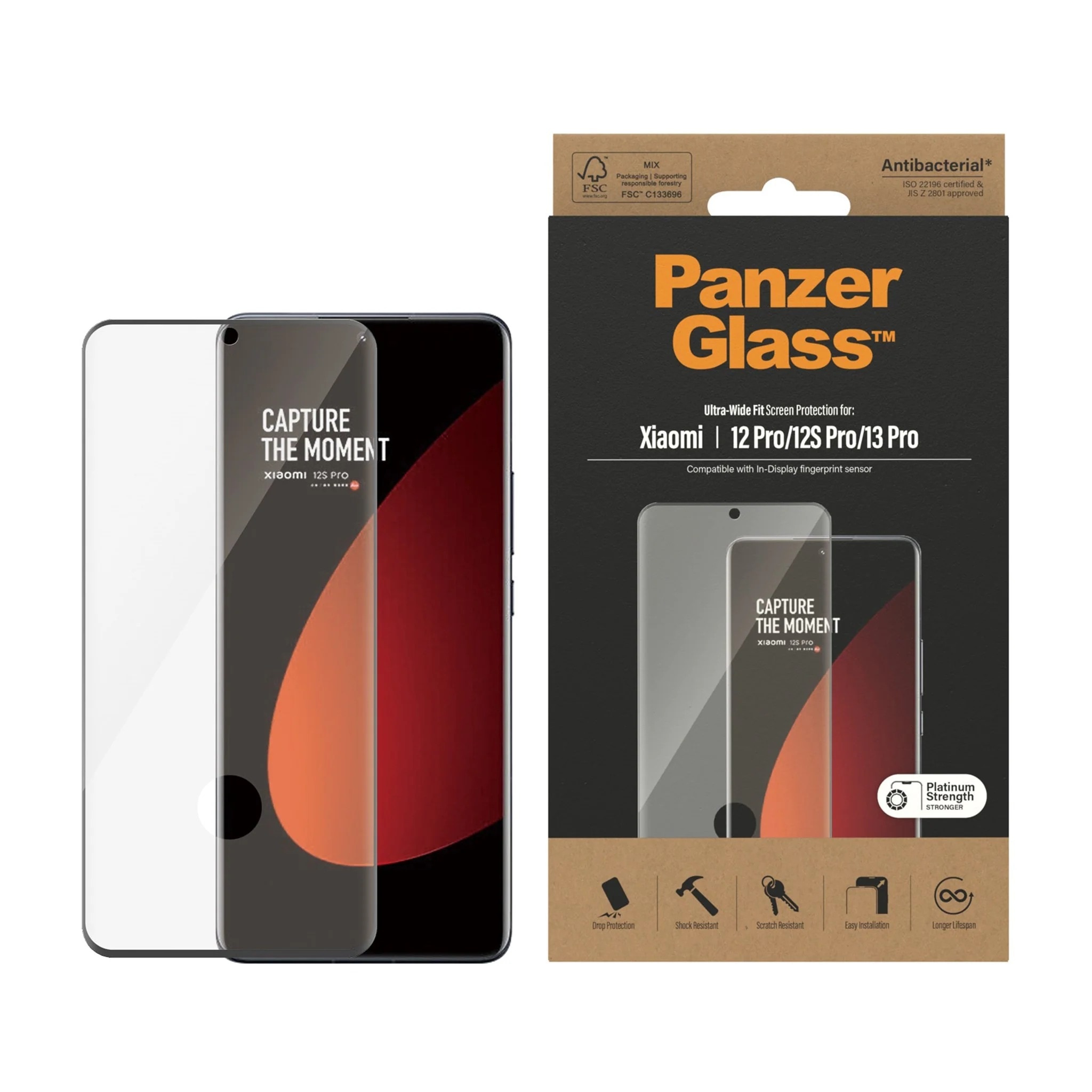 Xiaomi 13 Pro/12 Pro Screen Protector Ultra Wide Fit