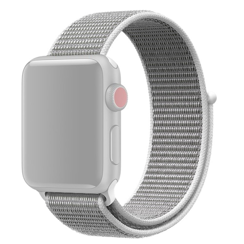 Nylonarmband Apple Watch 41mm Series 7 grå