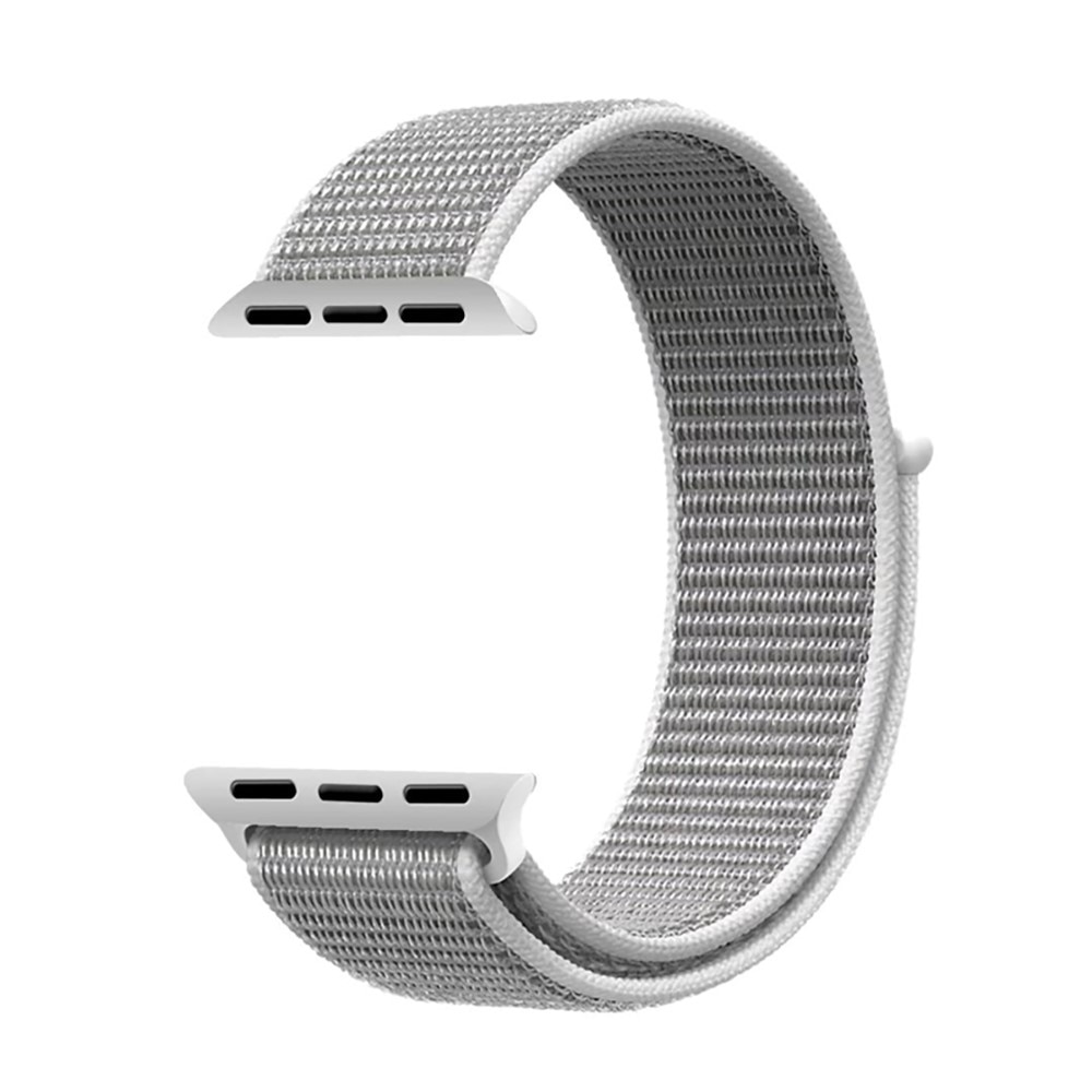 Nylonarmband Apple Watch 41mm Series 8 grå