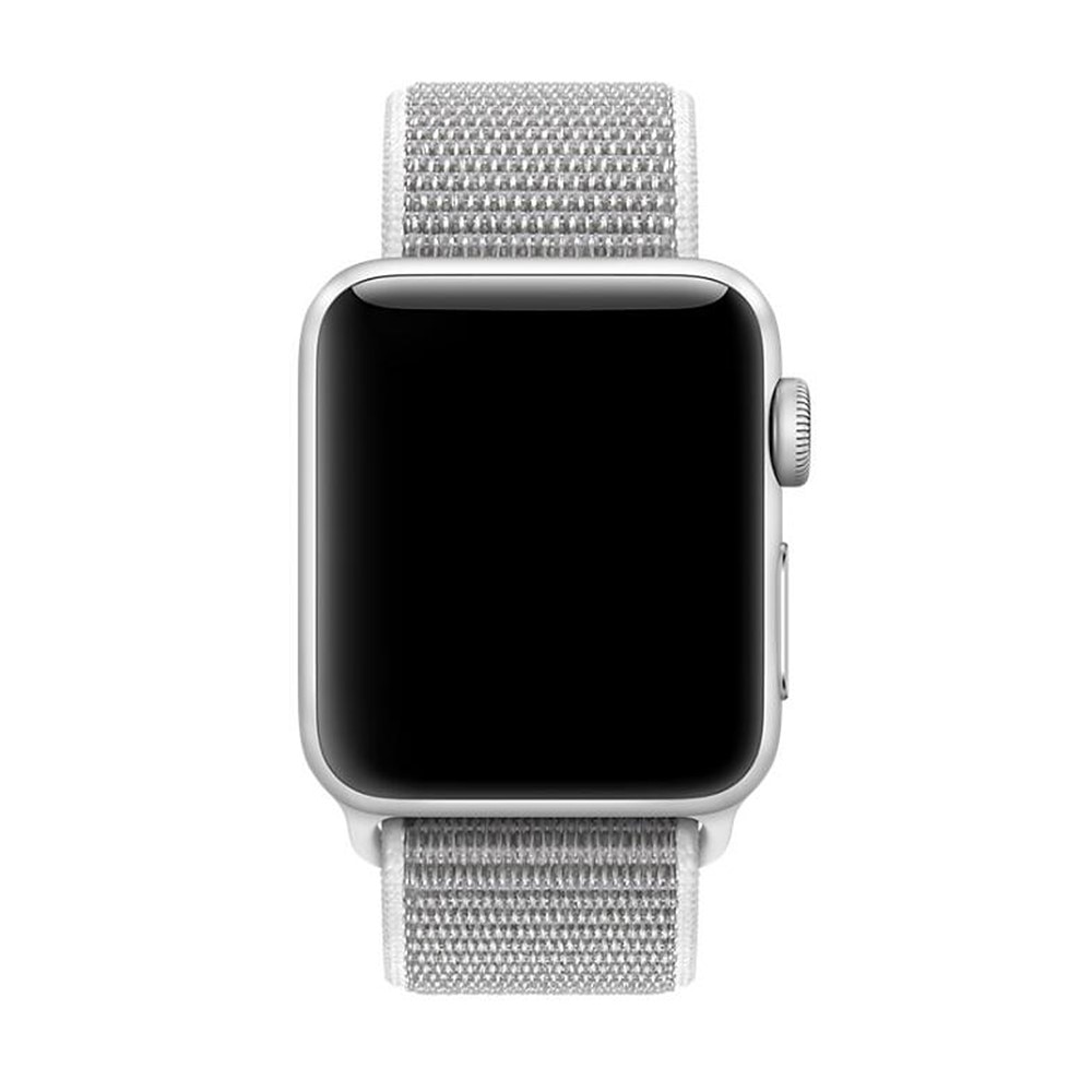 Nylonarmband Apple Watch 41mm Series 9 grå