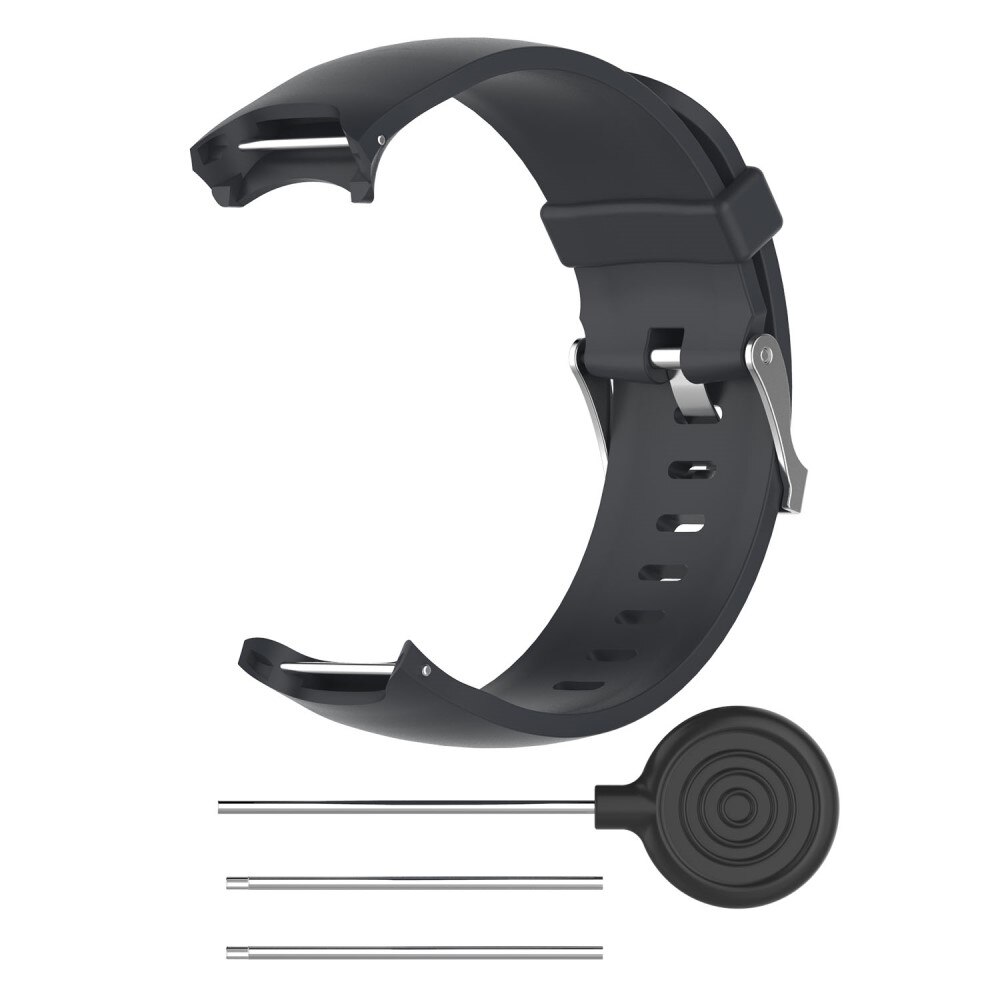 Silikonarmband Garmin Approach S3 svart