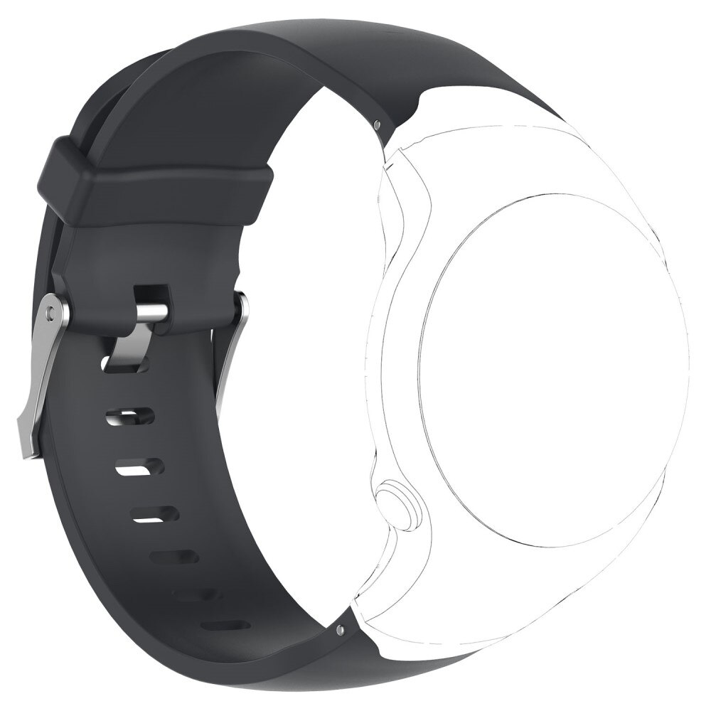 Silikonarmband Garmin Approach S3 svart