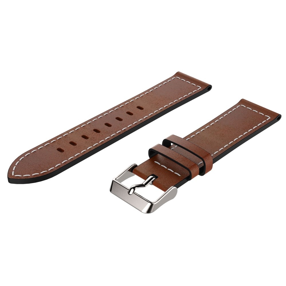 Läderarmband Withings ScanWatch 2 42mm cognac/silver