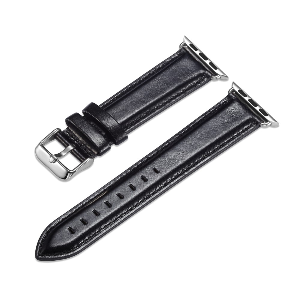Premium Leather Armband Apple Watch Ultra 2 49mm Black
