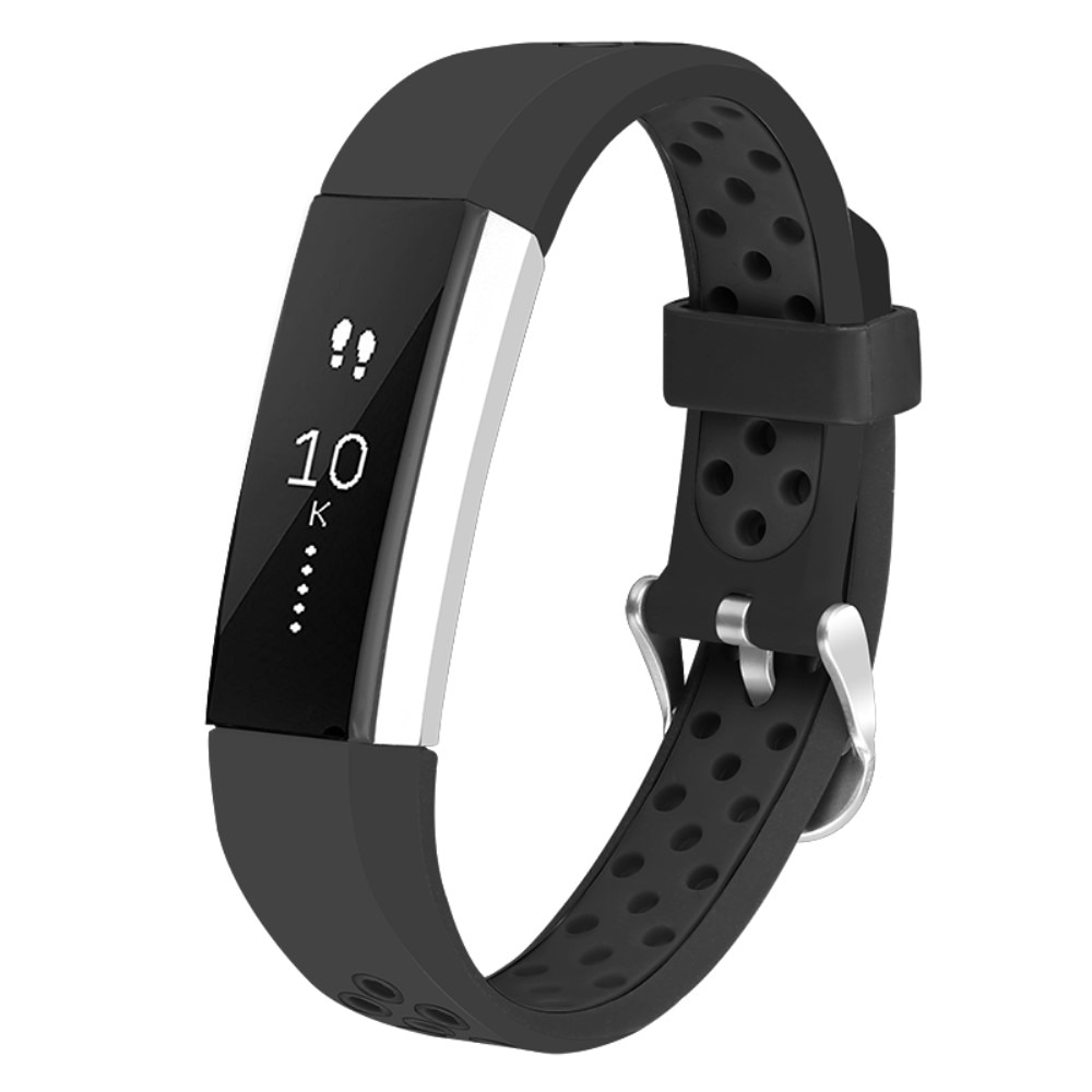 Silikonarmband Fitbit Alta/Alta HR Svart