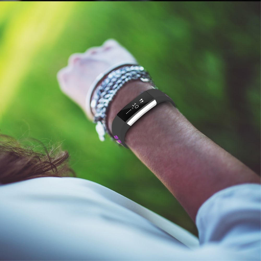 Silikonarmband Fitbit Alta/Alta HR Svart