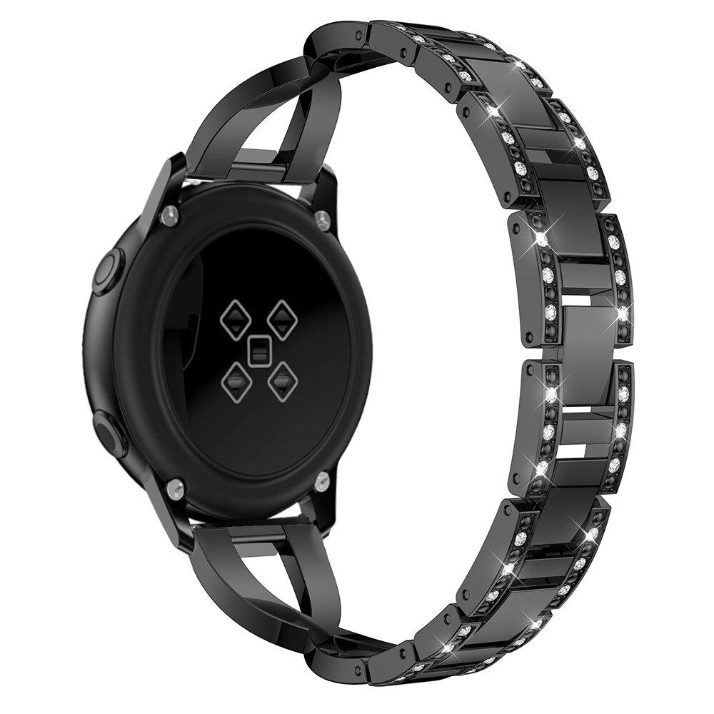 Crystal Bracelet Samsung Galaxy Watch 42mm Black