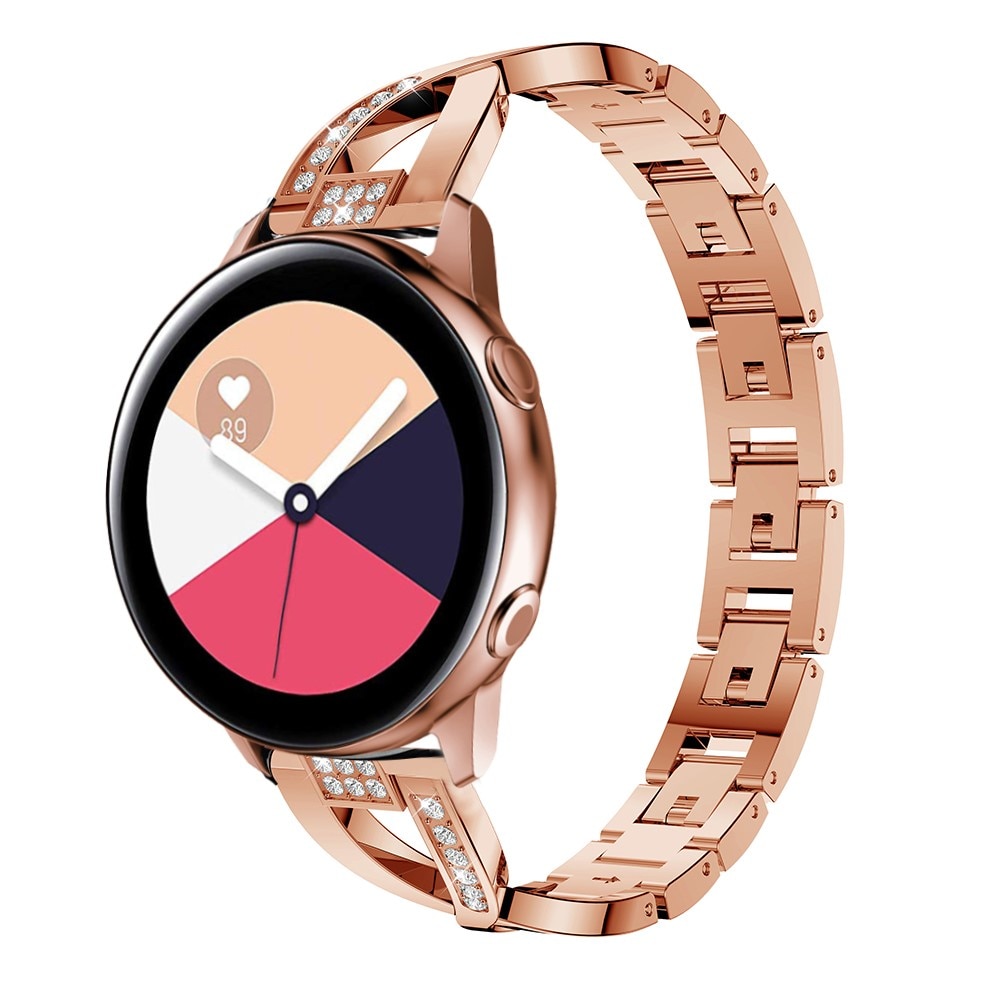 Crystal Bracelet Samsung Galaxy Watch 5 Pro 45mm Rose Gold