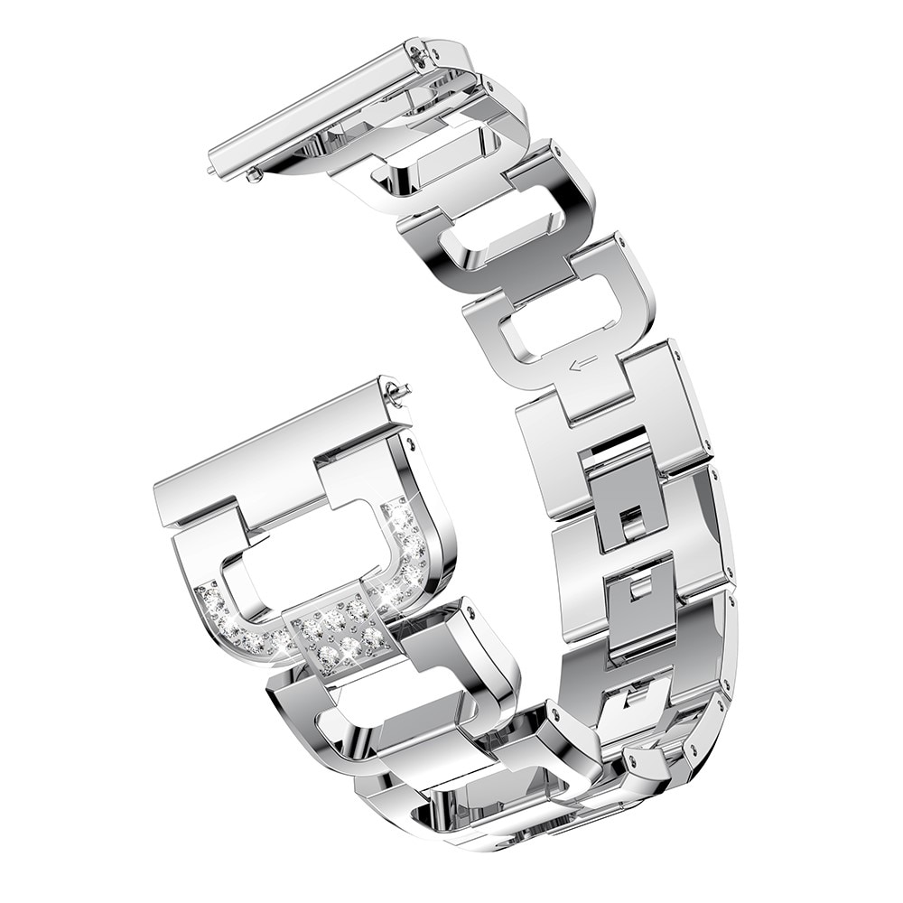 Rhinestone Bracelet Garmin Venu Sq Silver