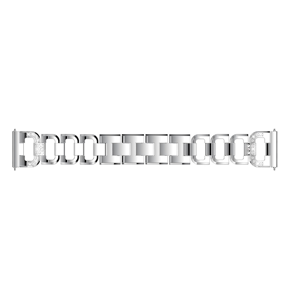 Rhinestone Bracelet Amazfit Balance Silver